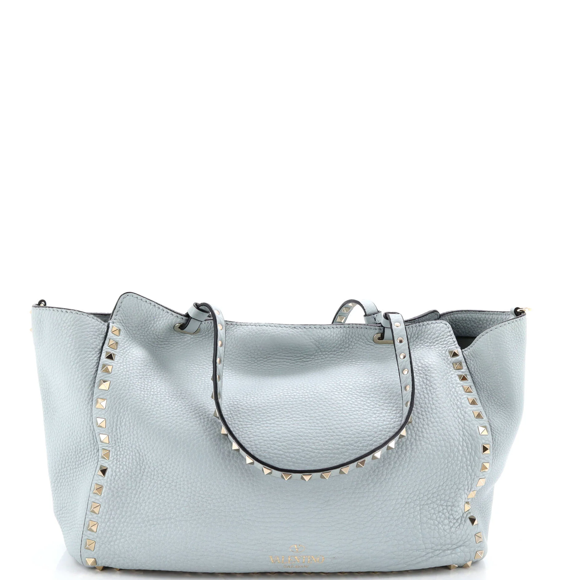 Rockstud Tote Pebbled Leather Medium - Image 3