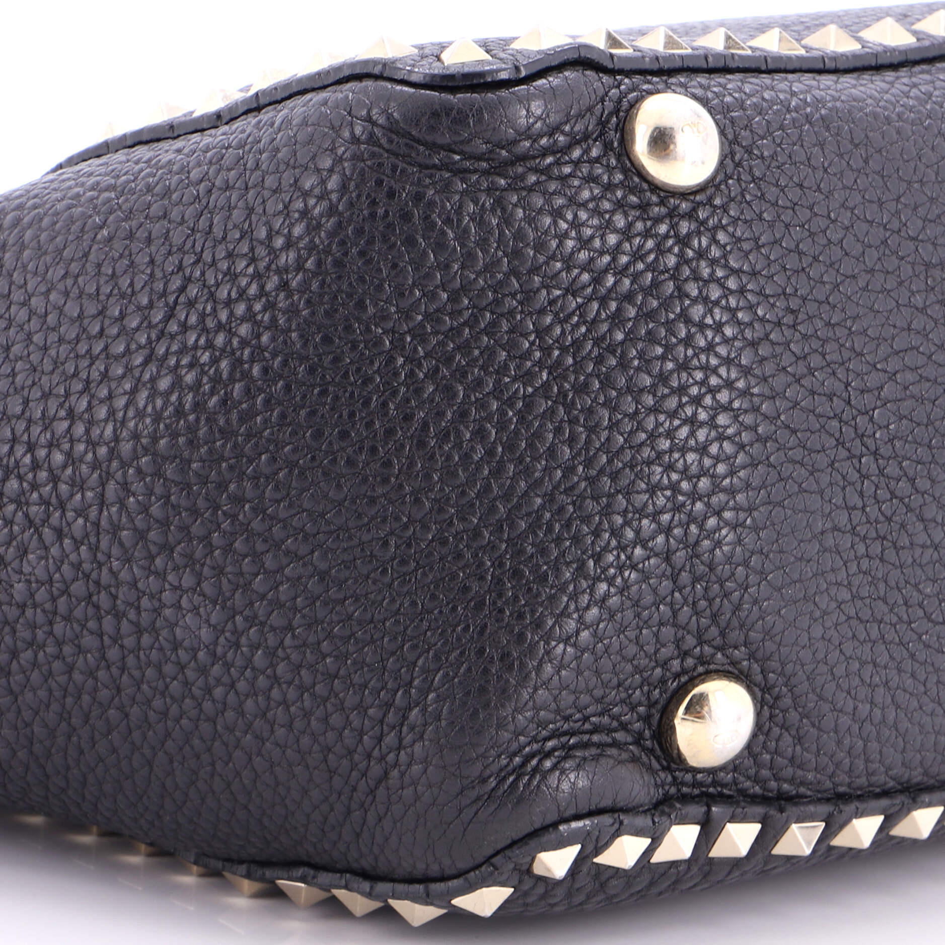 Rockstud Tote Pebbled Leather Medium - Image 6