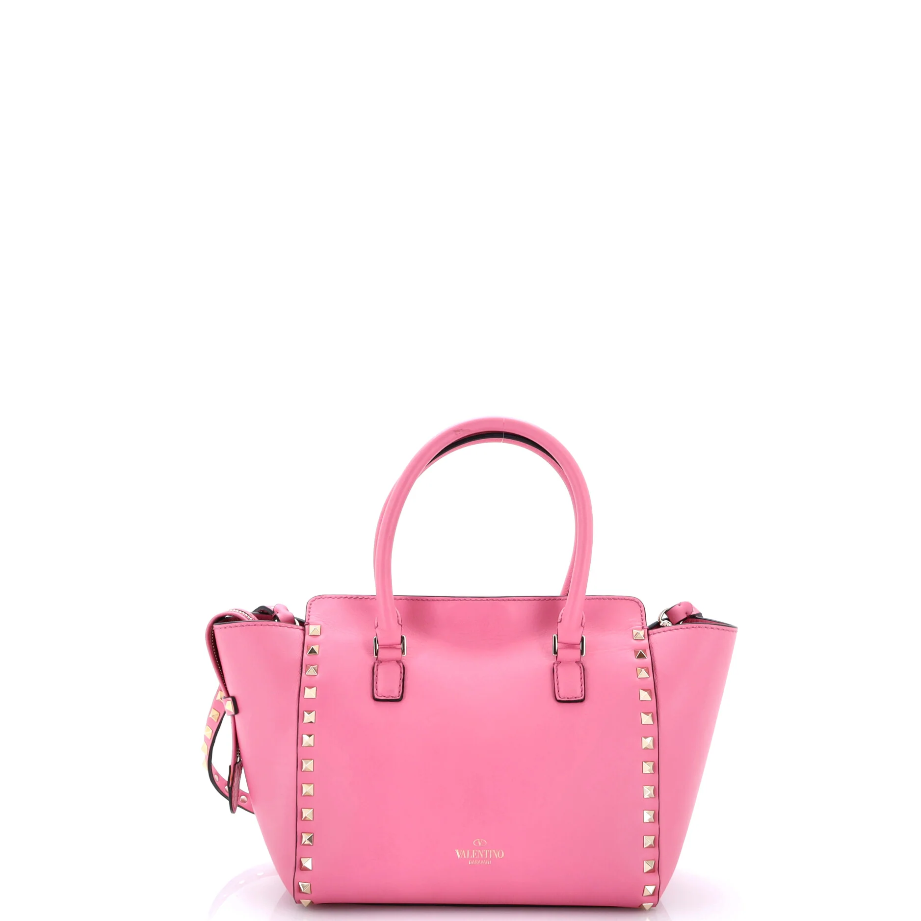 Rockstud Tote Rigid Leather Small - Image 3