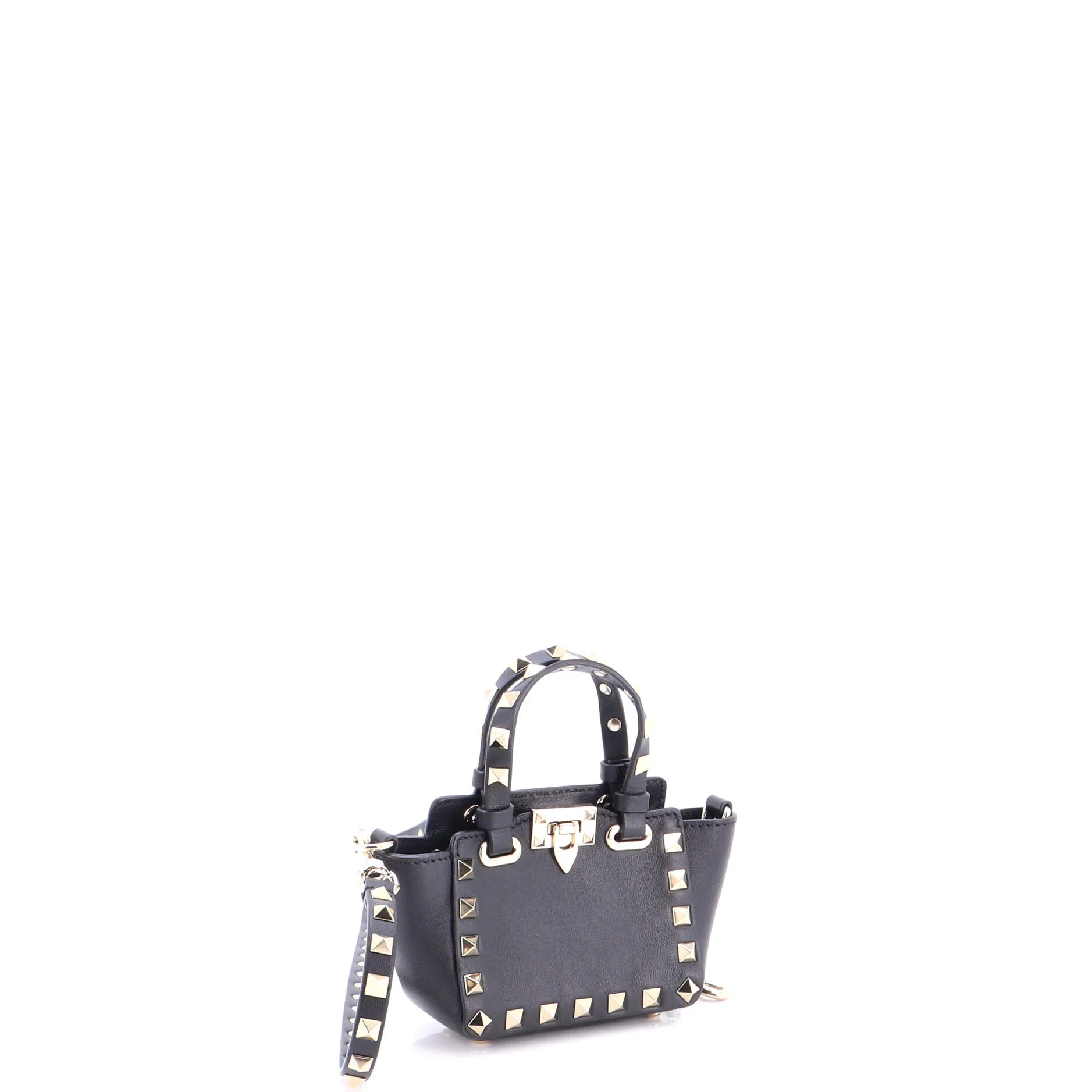 Rockstud Tote Soft Leather Micro - Image 2