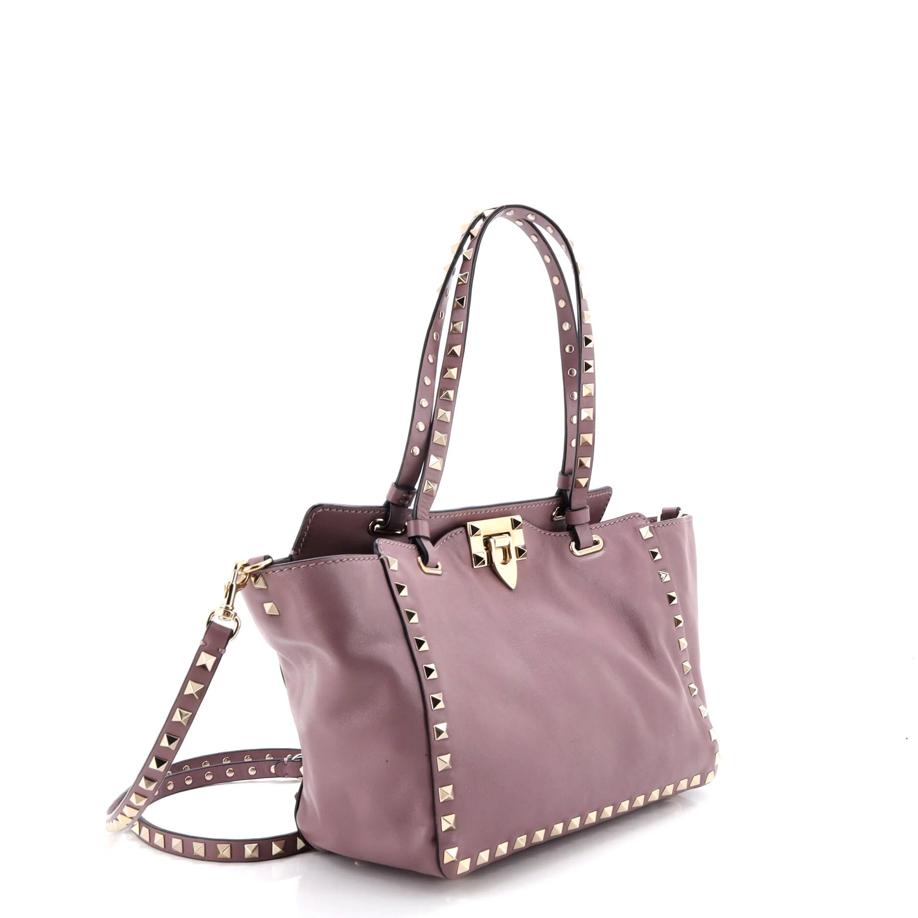 Rockstud Tote Soft Leather Small - Image 2