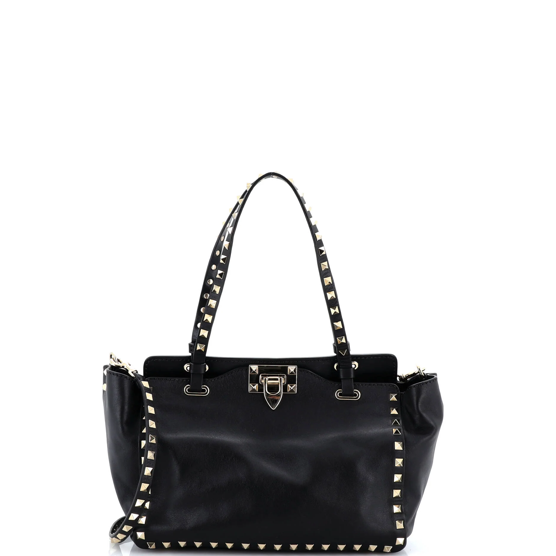 Rockstud Tote Soft Leather Small