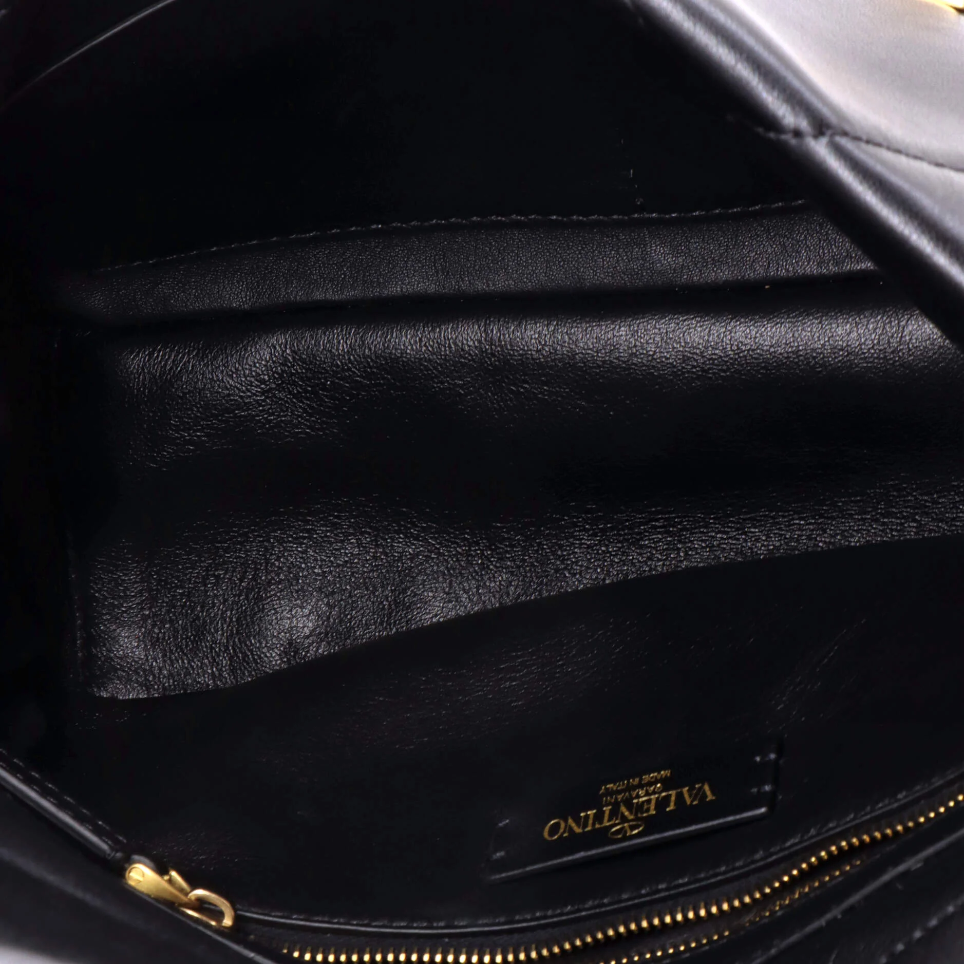 Roman Stud Flap Bag Quilted Leather Large - Image 5