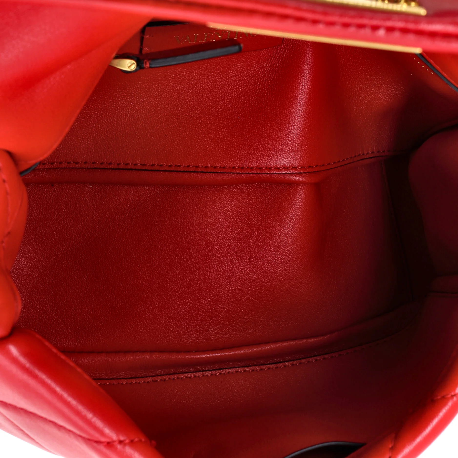 Roman Stud Flap Bag Quilted Leather Medium - Image 5