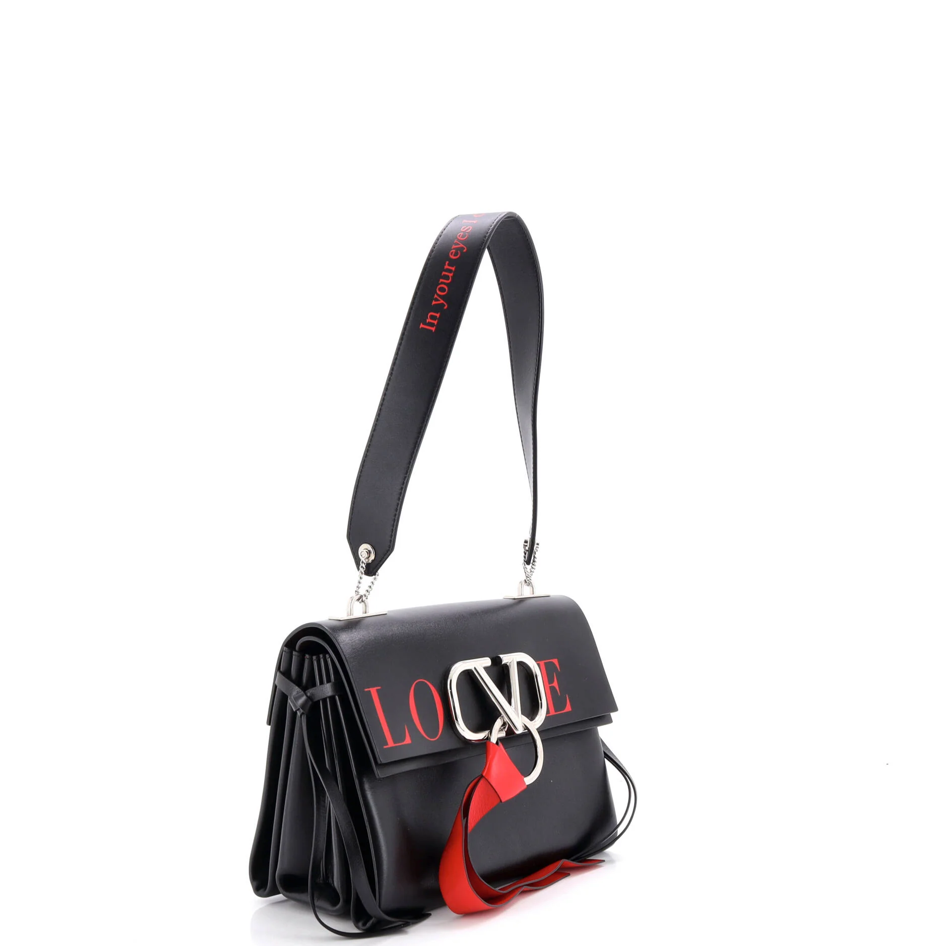 VRing Shoulder Bag Printed Leather Small - Image 2