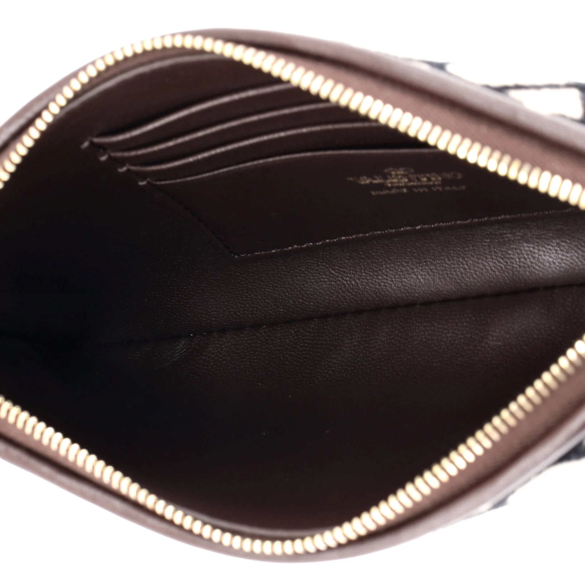 Wristlet Pouch Iconographe Canvas and Leather - Image 5