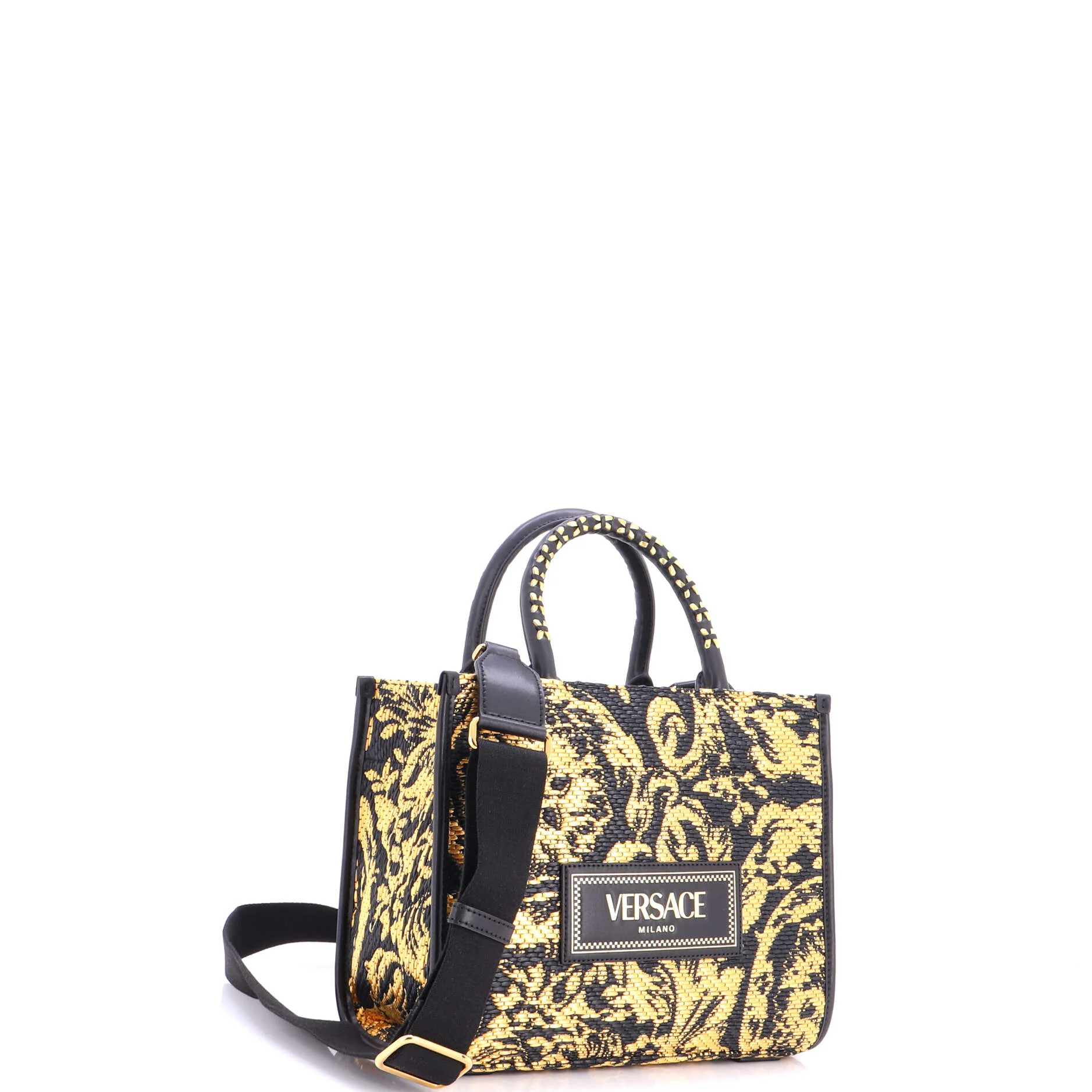 Athena Tote Barocco Raffia Small - Image 2