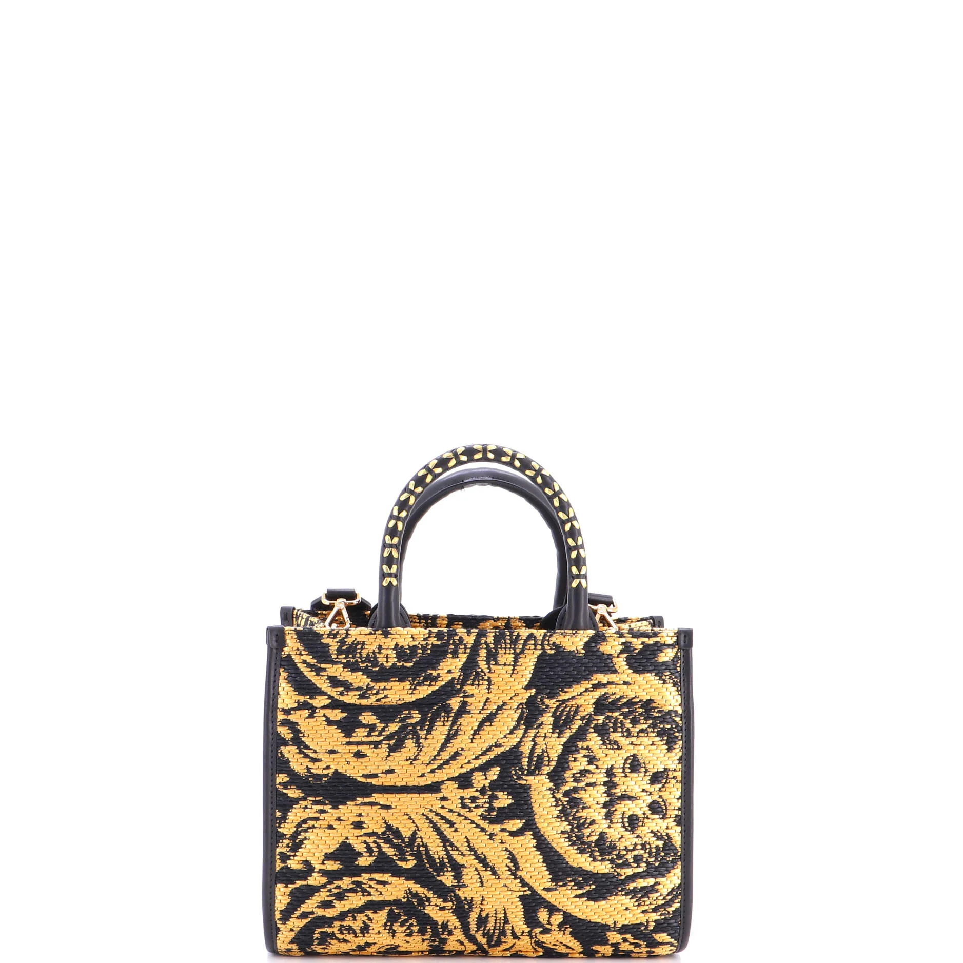 Athena Tote Barocco Raffia Small - Image 3