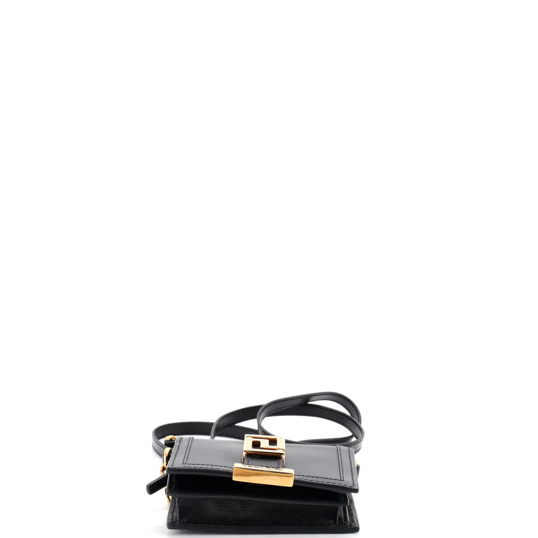 Greca Goddess Wallet on Chain Leather Mini - Image 4