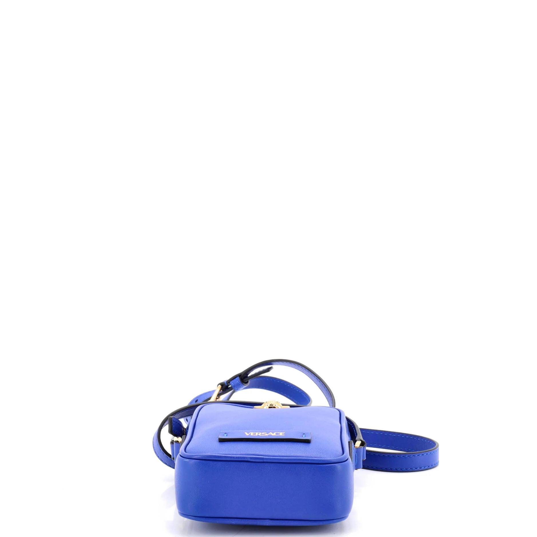 Medusa Biggie Pouch Crossbody Bag Leather Micro - Image 4