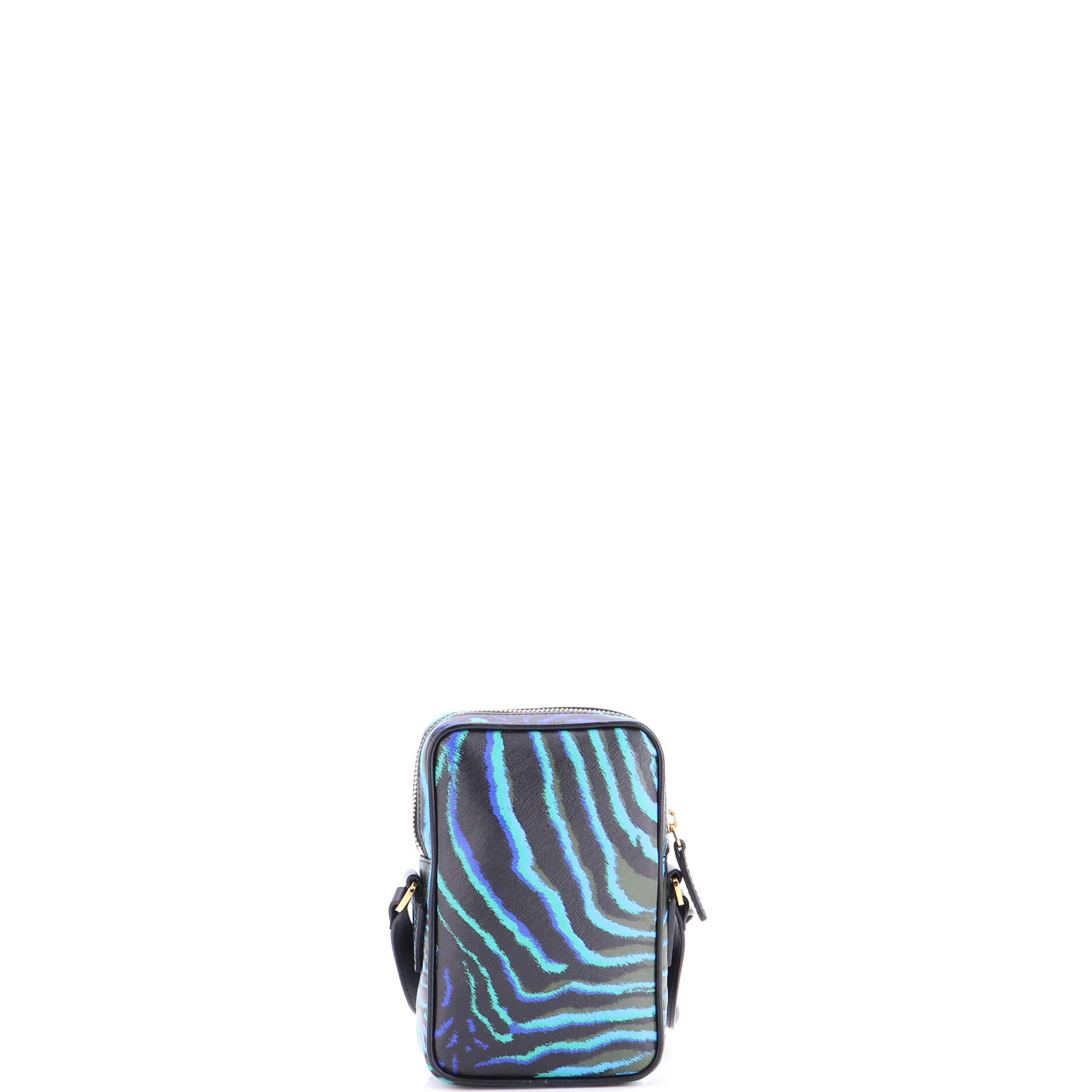 Medusa Biggie Pouch Crossbody Bag Printed Leather Micro - Image 3