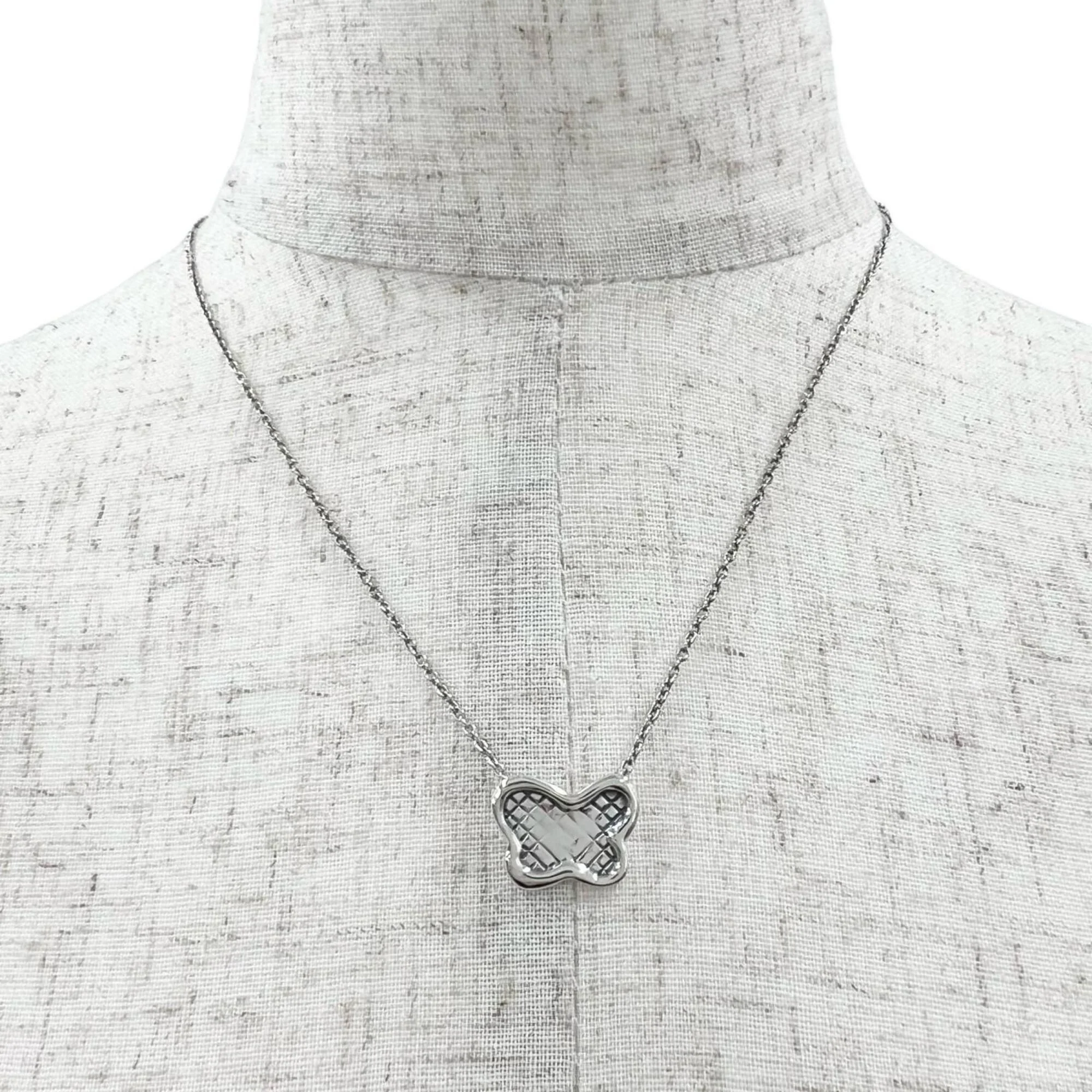 Butterfly Pendant Necklace Sterling Silver - Image 3