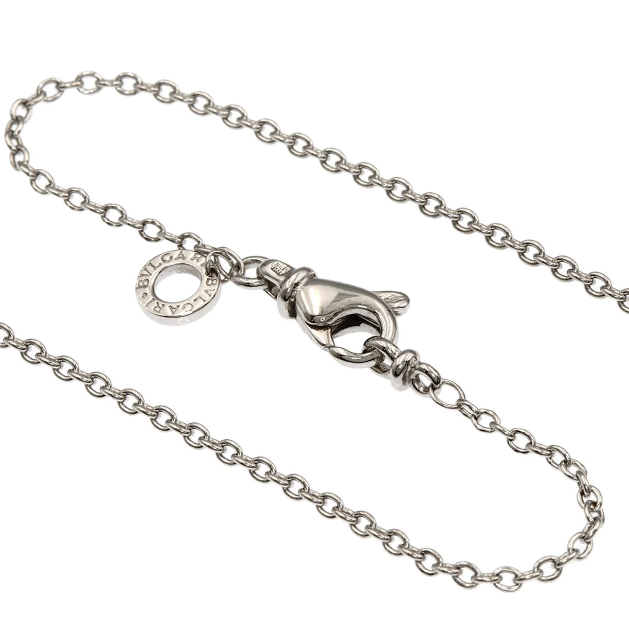 B.Zero1 Pendant Necklace 18K White Gold - Image 3