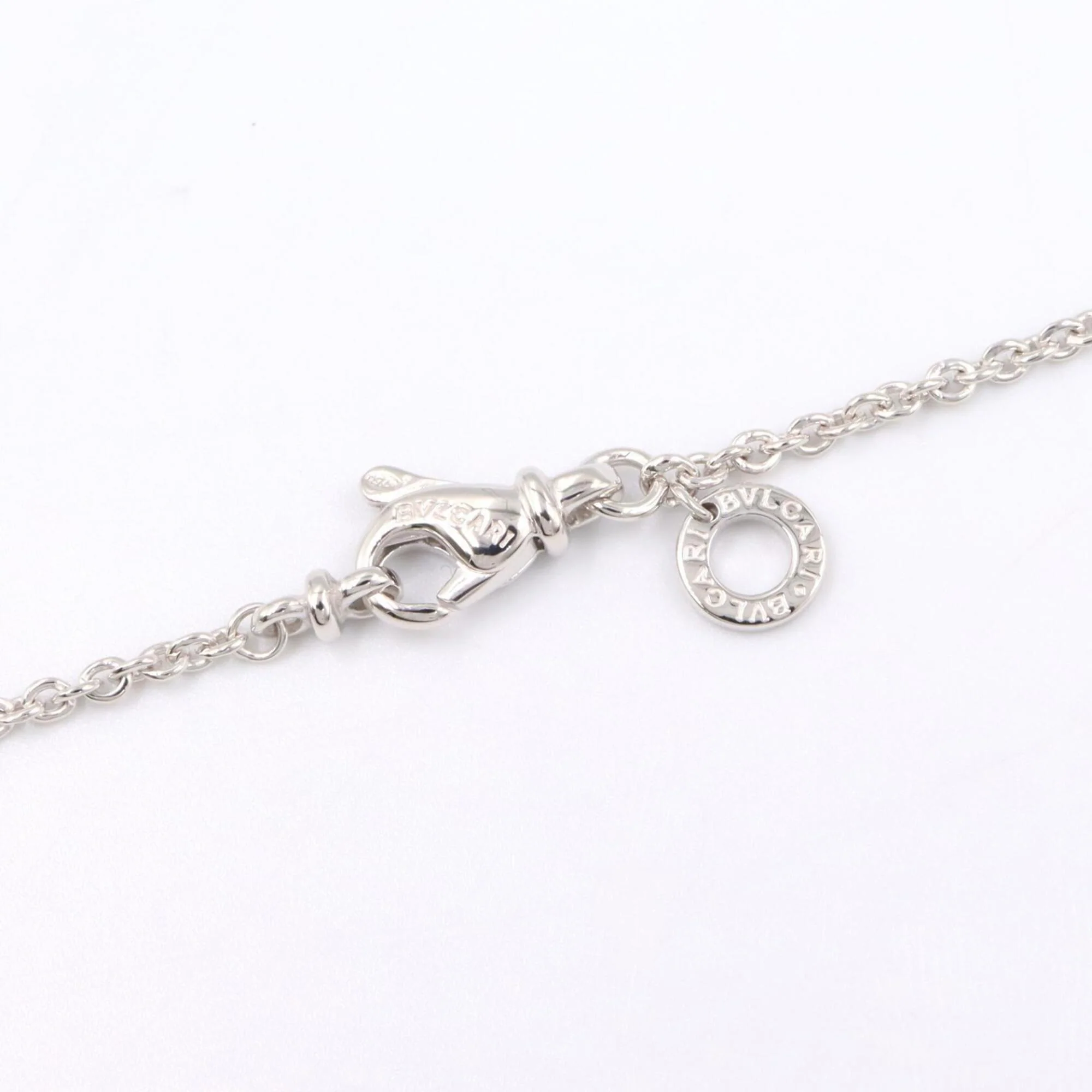 B.Zero1 Pendant Necklace 18K White Gold - Image 4