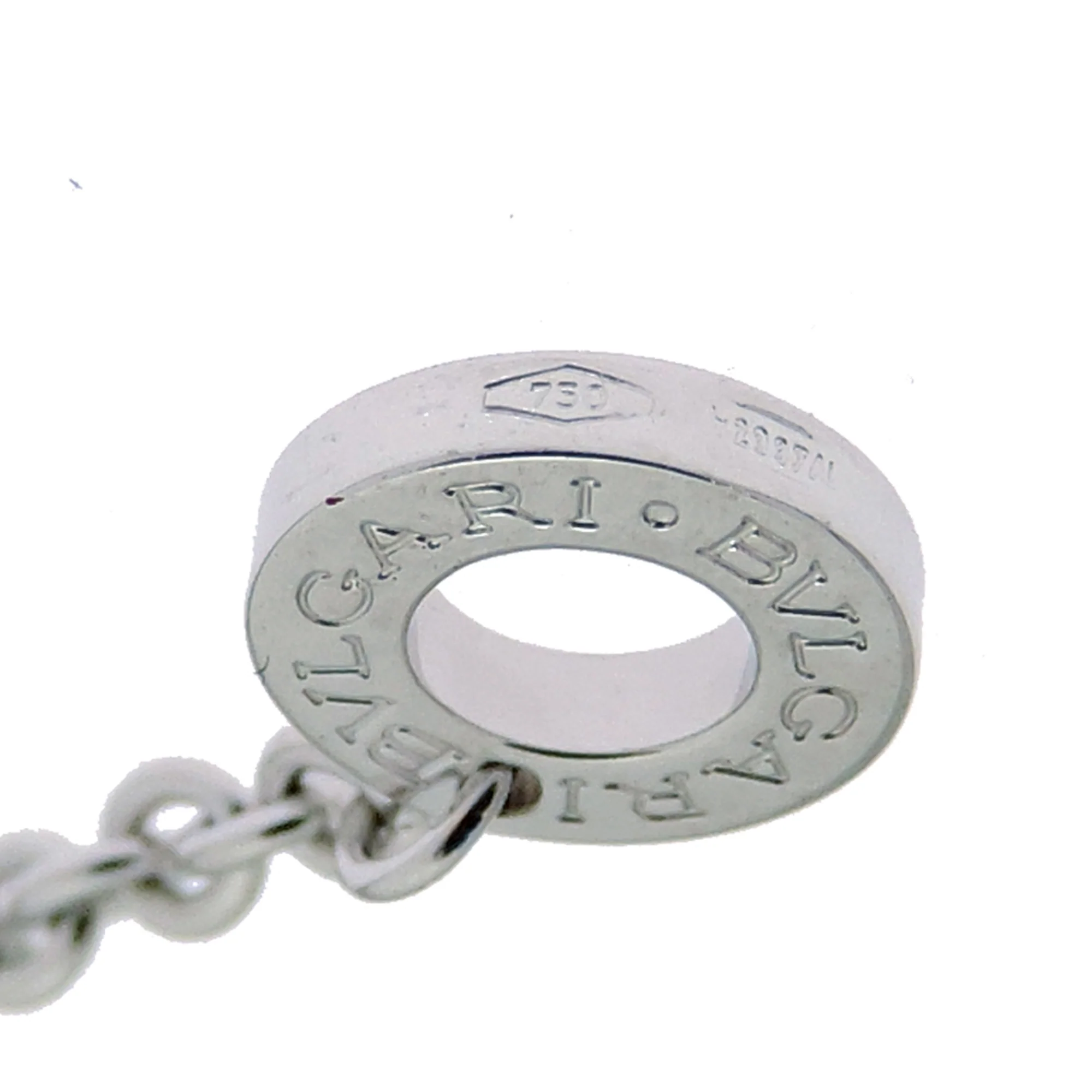 B.Zero1 Pendant Necklace 18K White Gold - Image 7