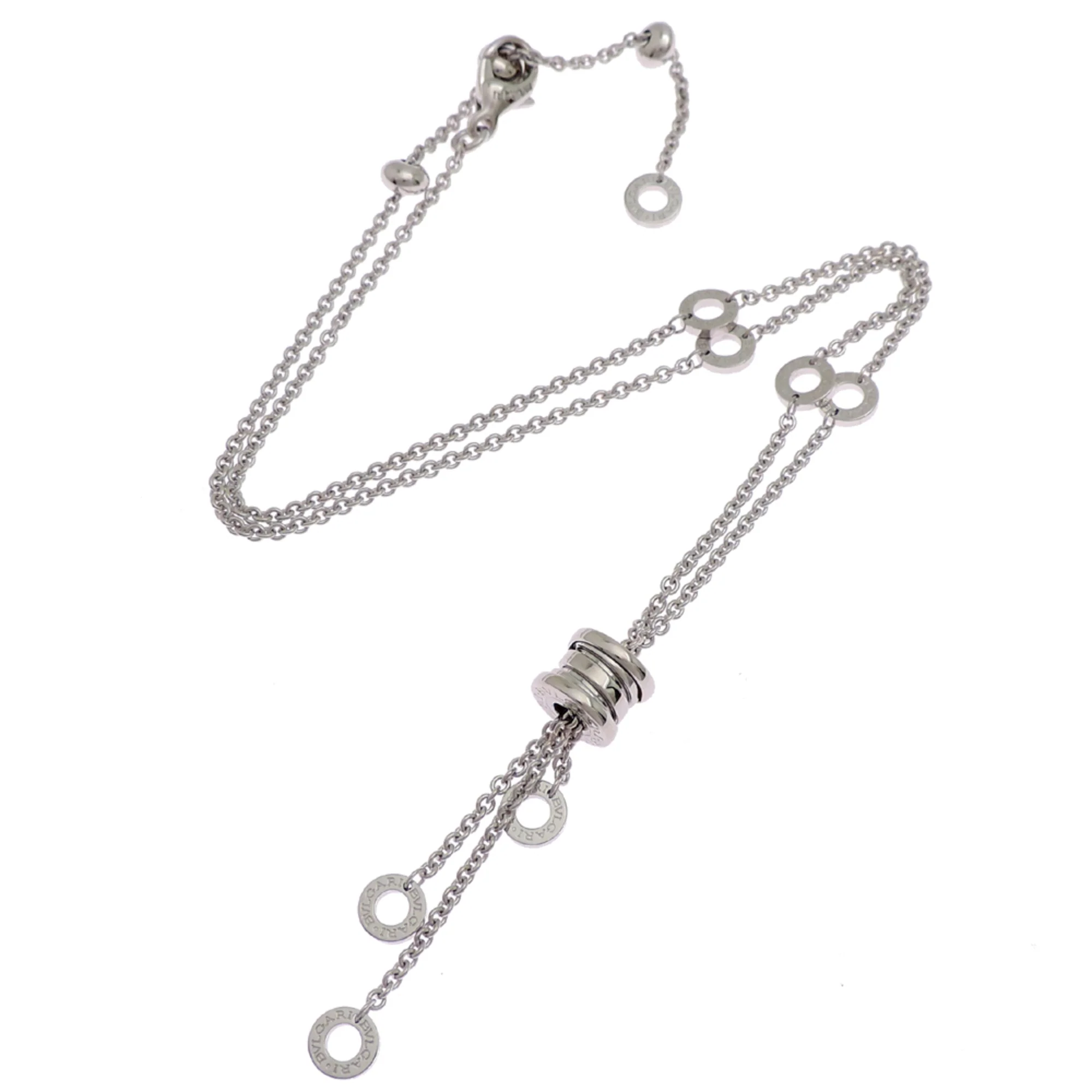 B.Zero1 Pendant Necklace 18K White Gold - Image 8