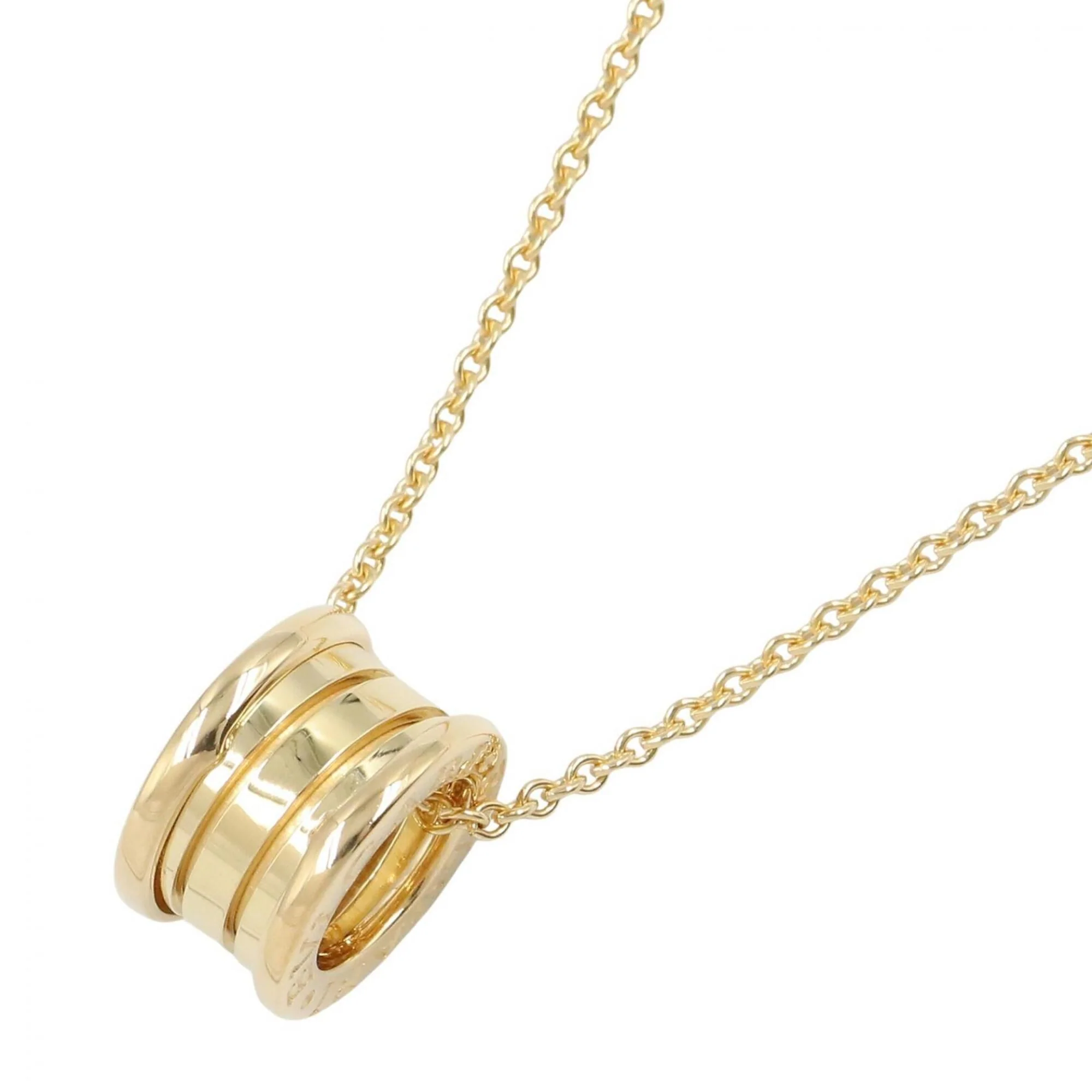 B.Zero1 Pendant Necklace 18K Yellow Gold