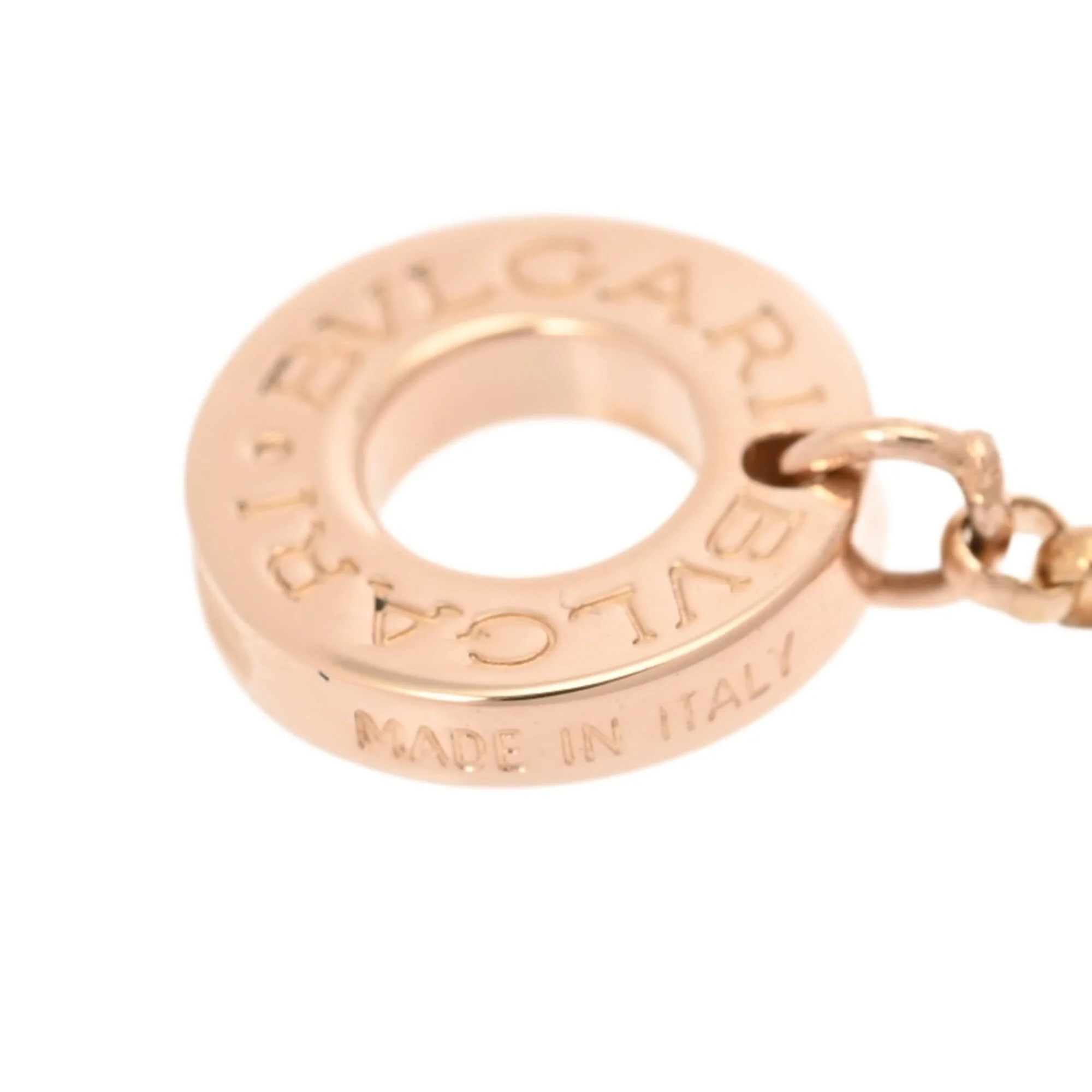 Pendant Necklace 18K Rose Gold with Shell - Image 4