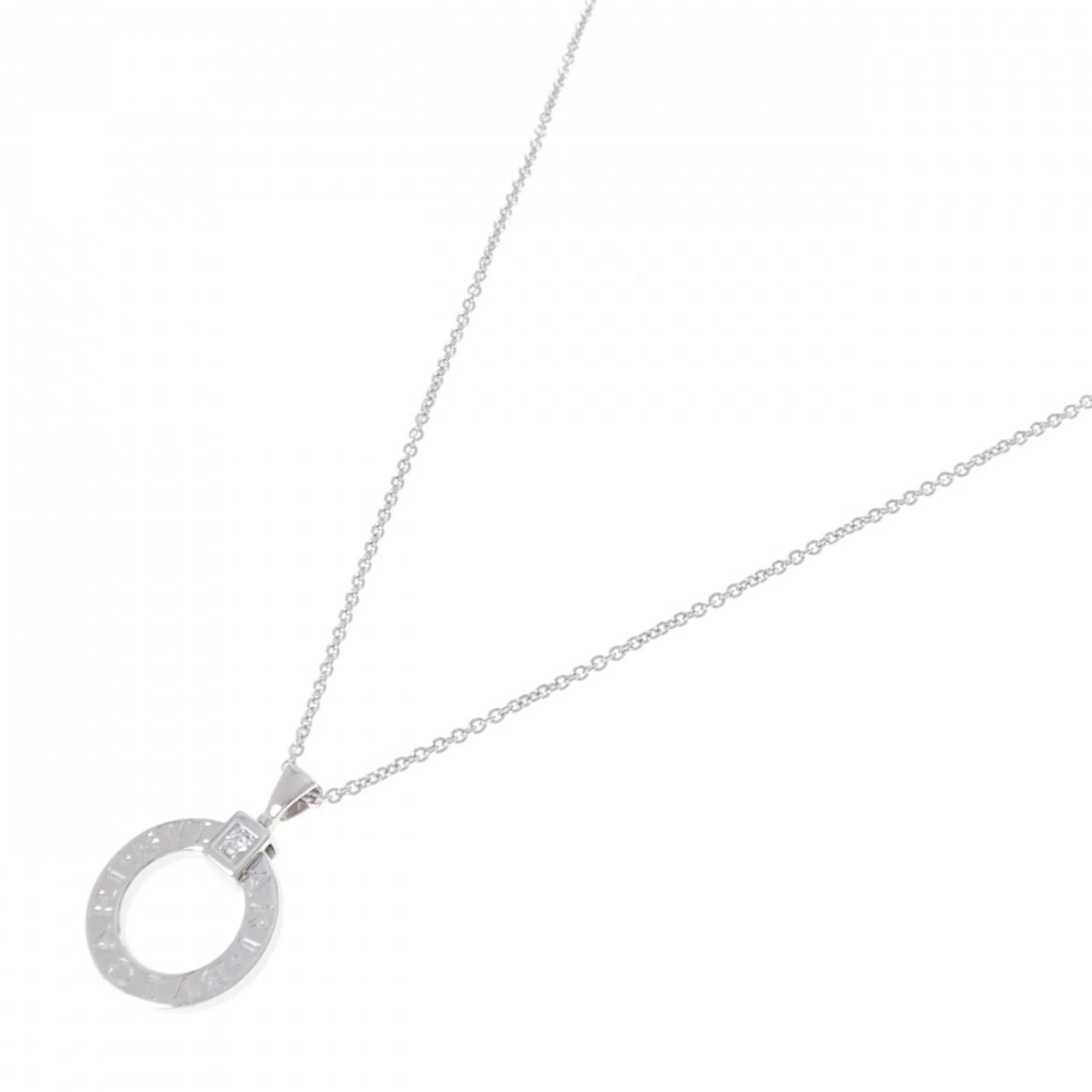 Pendant Necklace 18K White Gold - Image 2