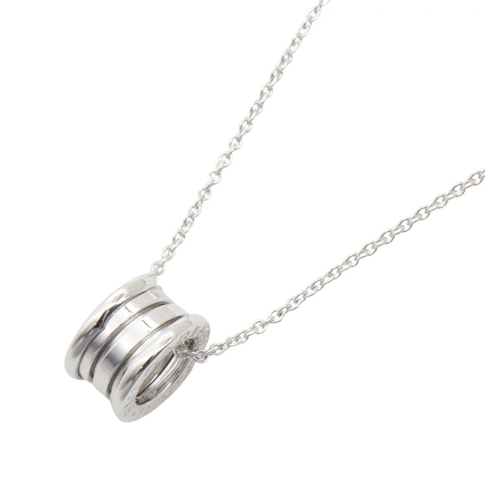 Pendant Necklace 18K White Gold