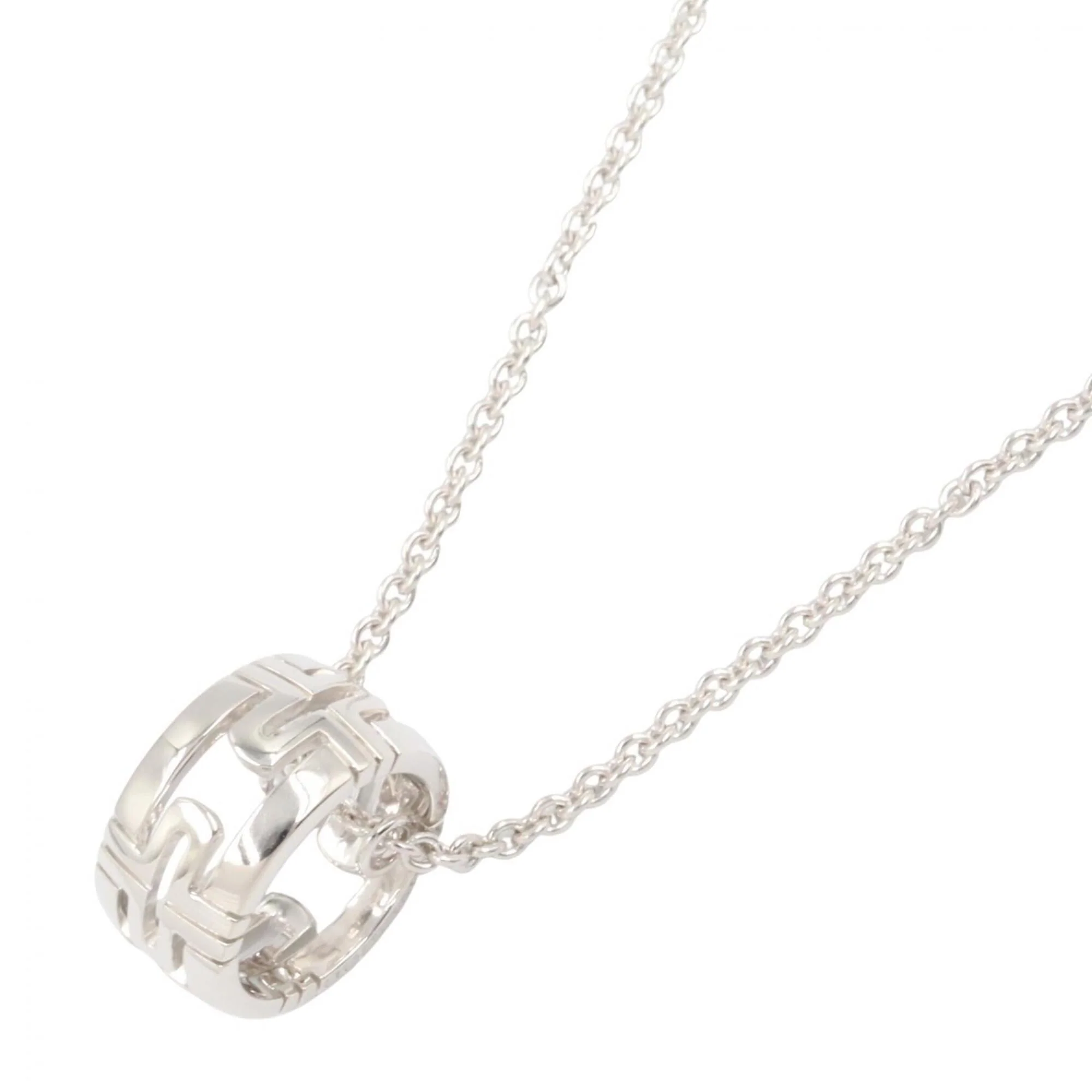 Pendant Necklace 18K White Gold