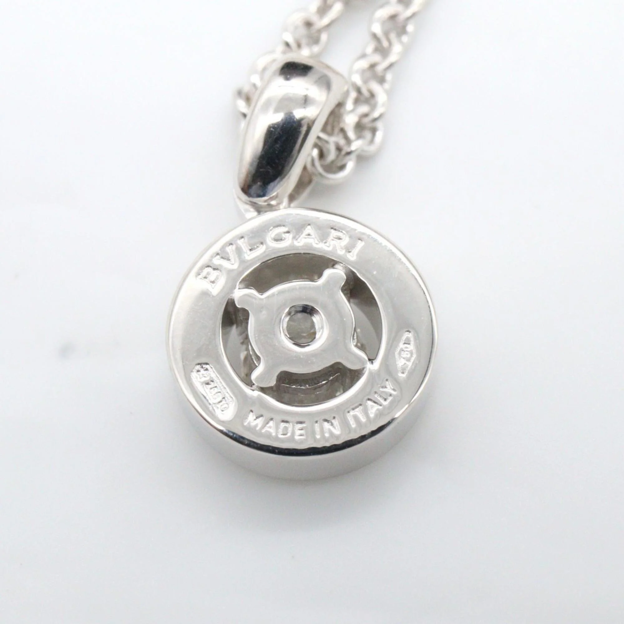 Pendant Necklace 18K White Gold - Image 4