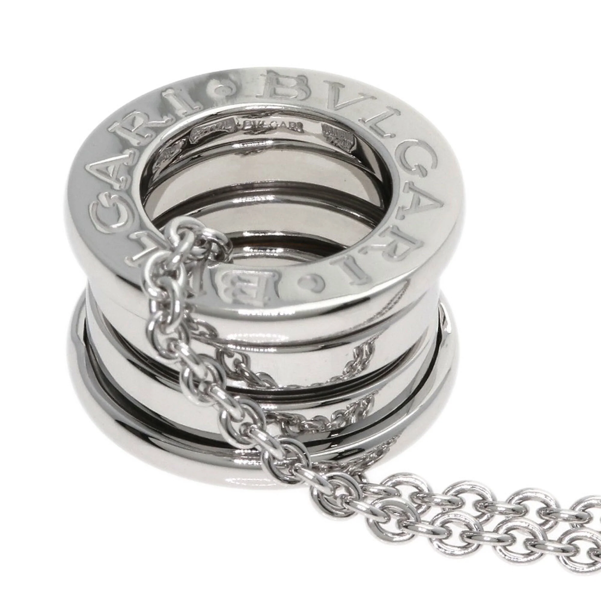 Pendant Necklace 18K White Gold - Image 2