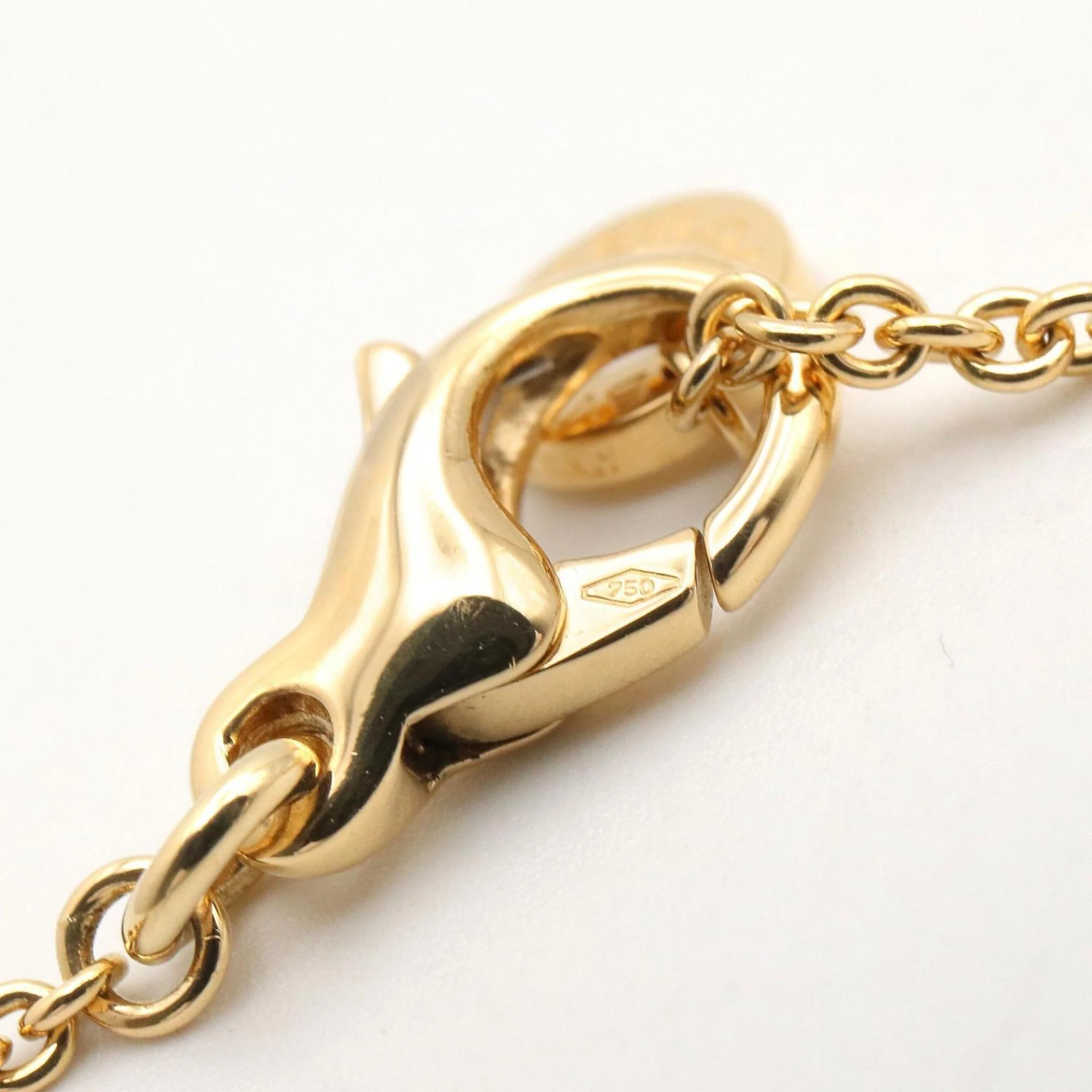 Pendant Necklace 18K Yellow Gold - Image 6