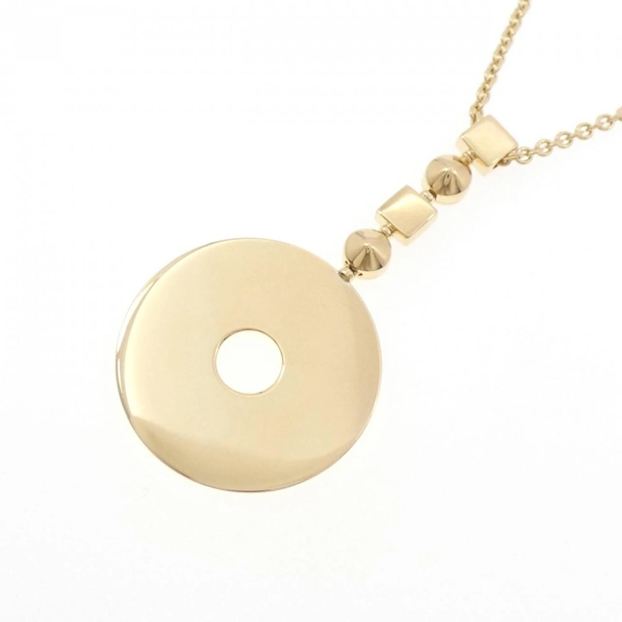 Pendant Necklace 18K Yellow Gold - Image 3