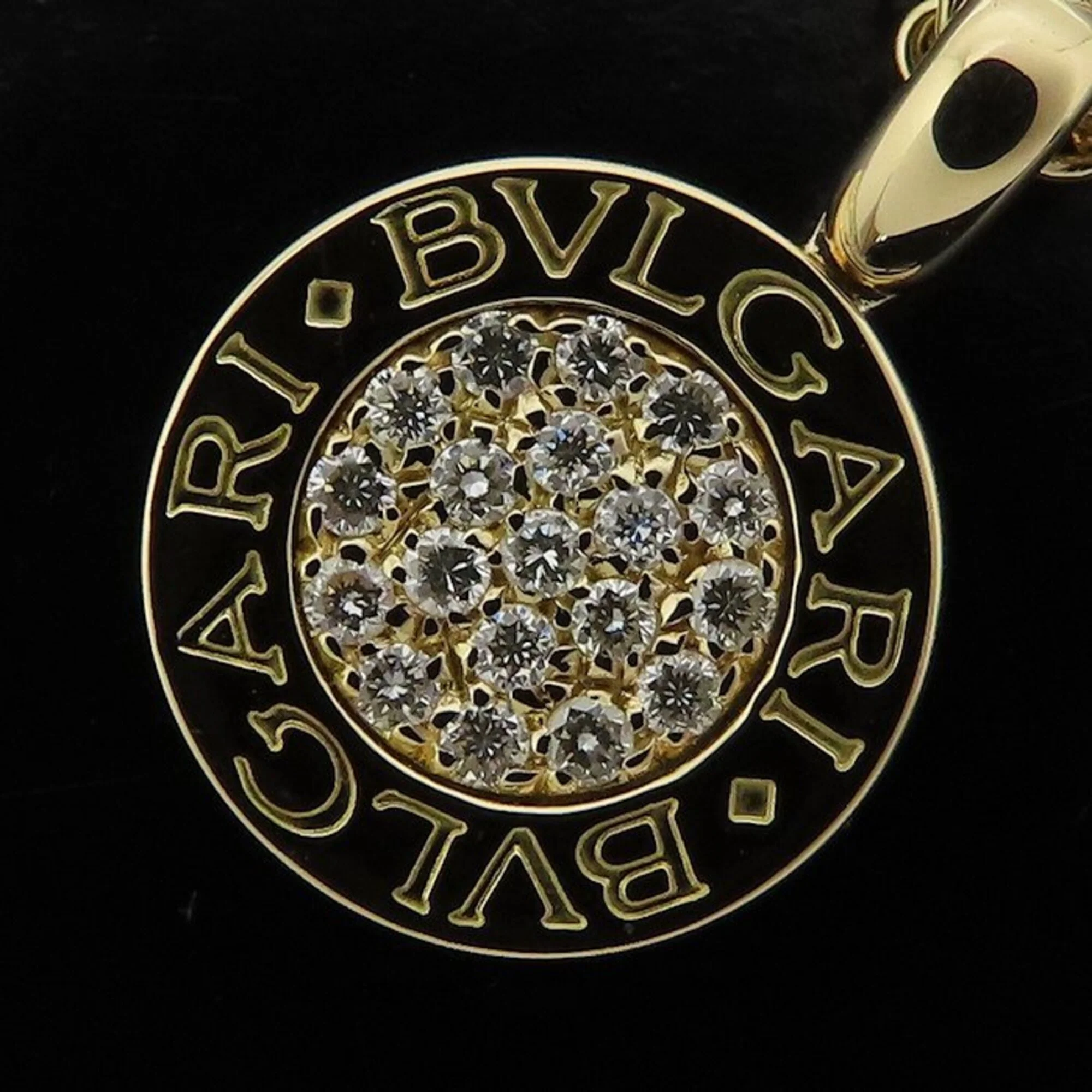 Pendant Necklace 18K Yellow Gold with Diamond - Image 6