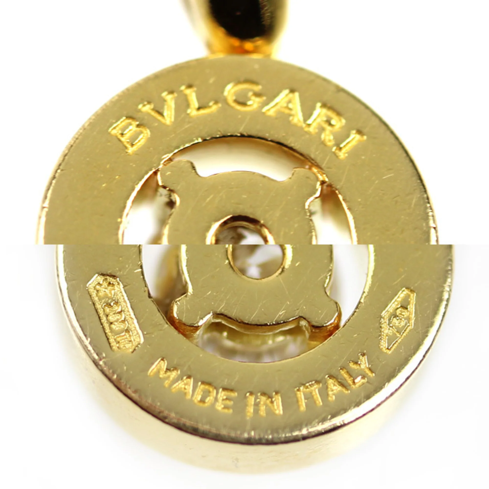 Pendant Necklace 18K Yellow Gold with Diamond - Image 6