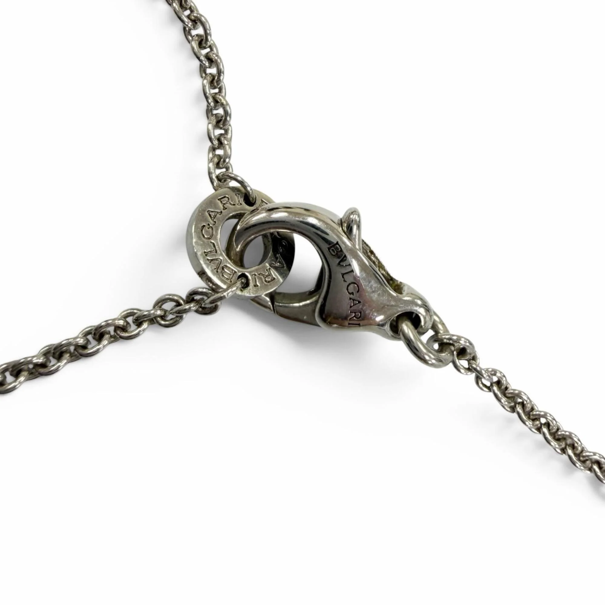 Pendant Necklace Sterling Silver with Onyx and Ruby - Image 5
