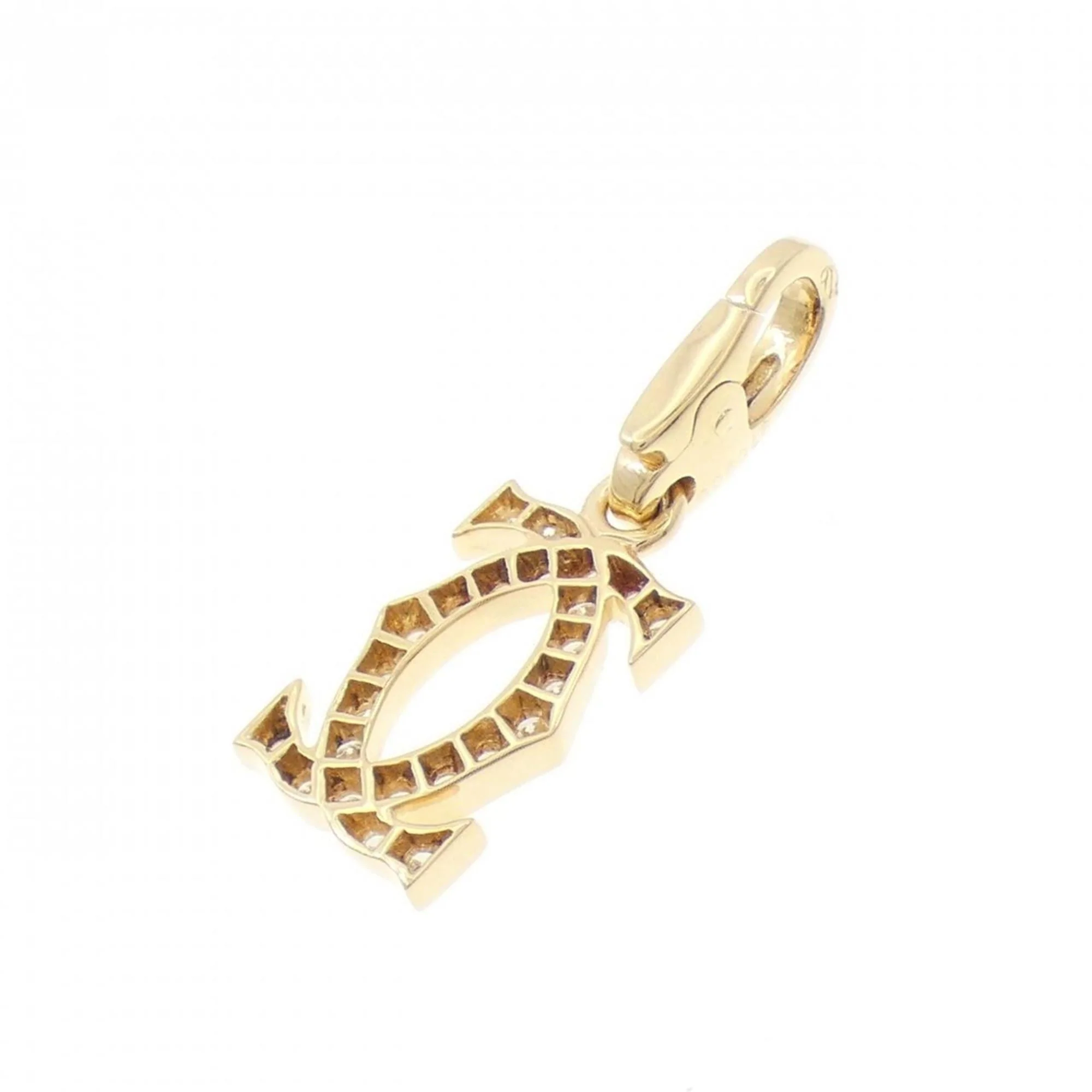 2C Charm 18K Yellow Gold with Diamond - Image 2