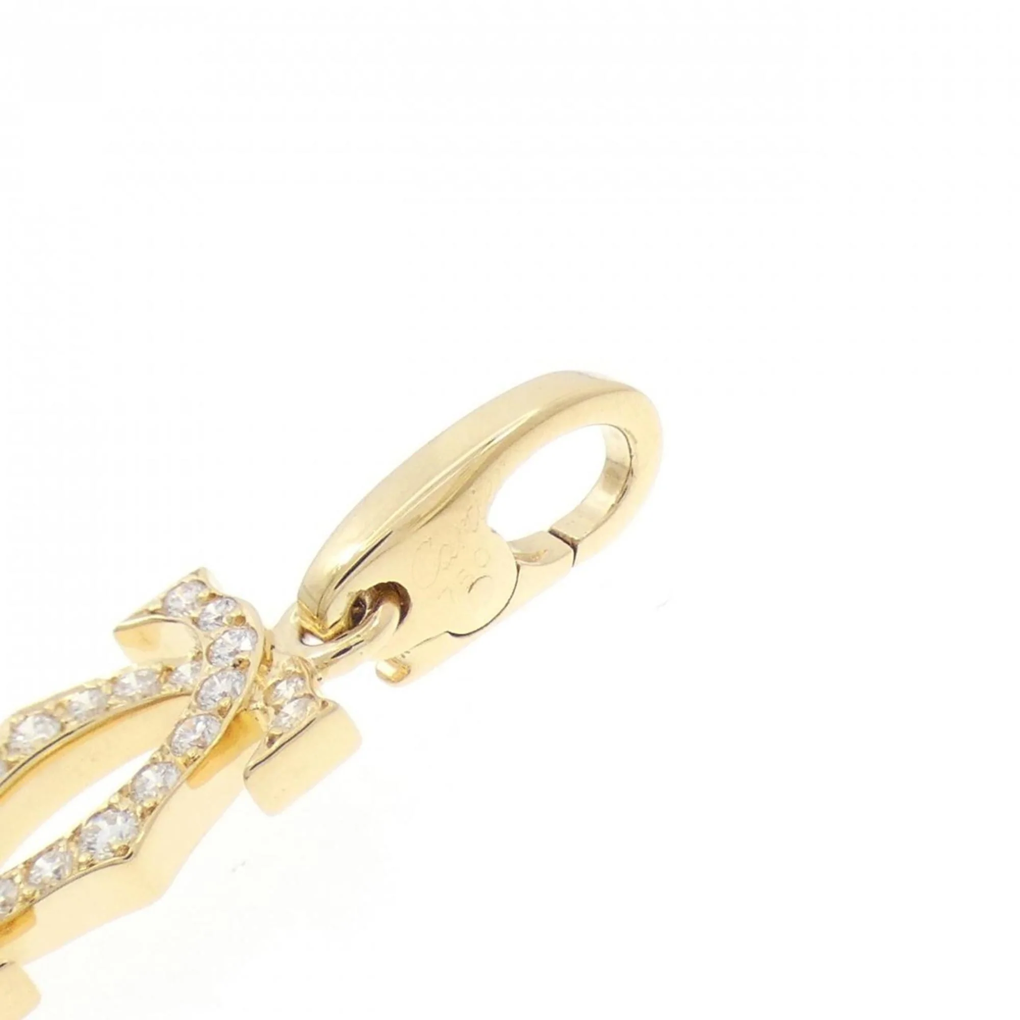 2C Charm 18K Yellow Gold with Diamond - Image 3