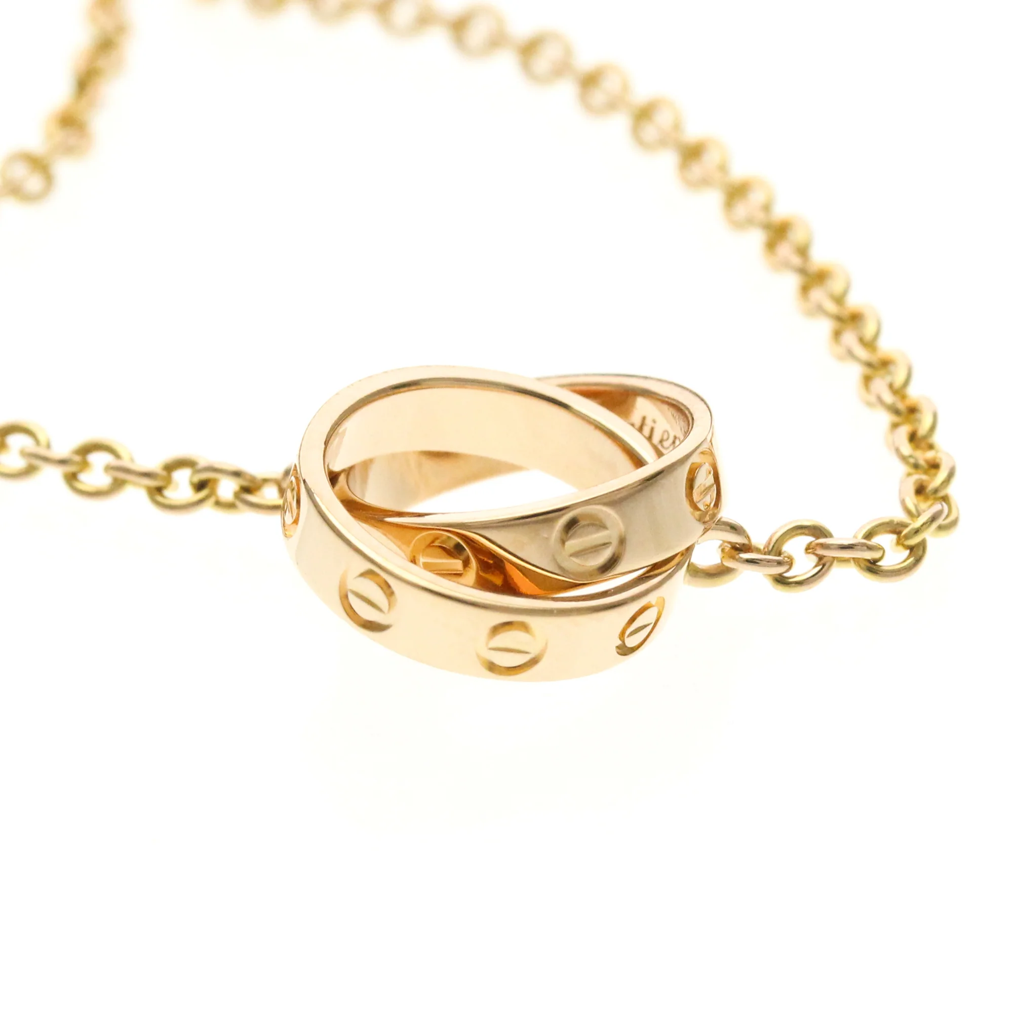Baby Love Pendant Necklace 18K Rose Gold - Image 3