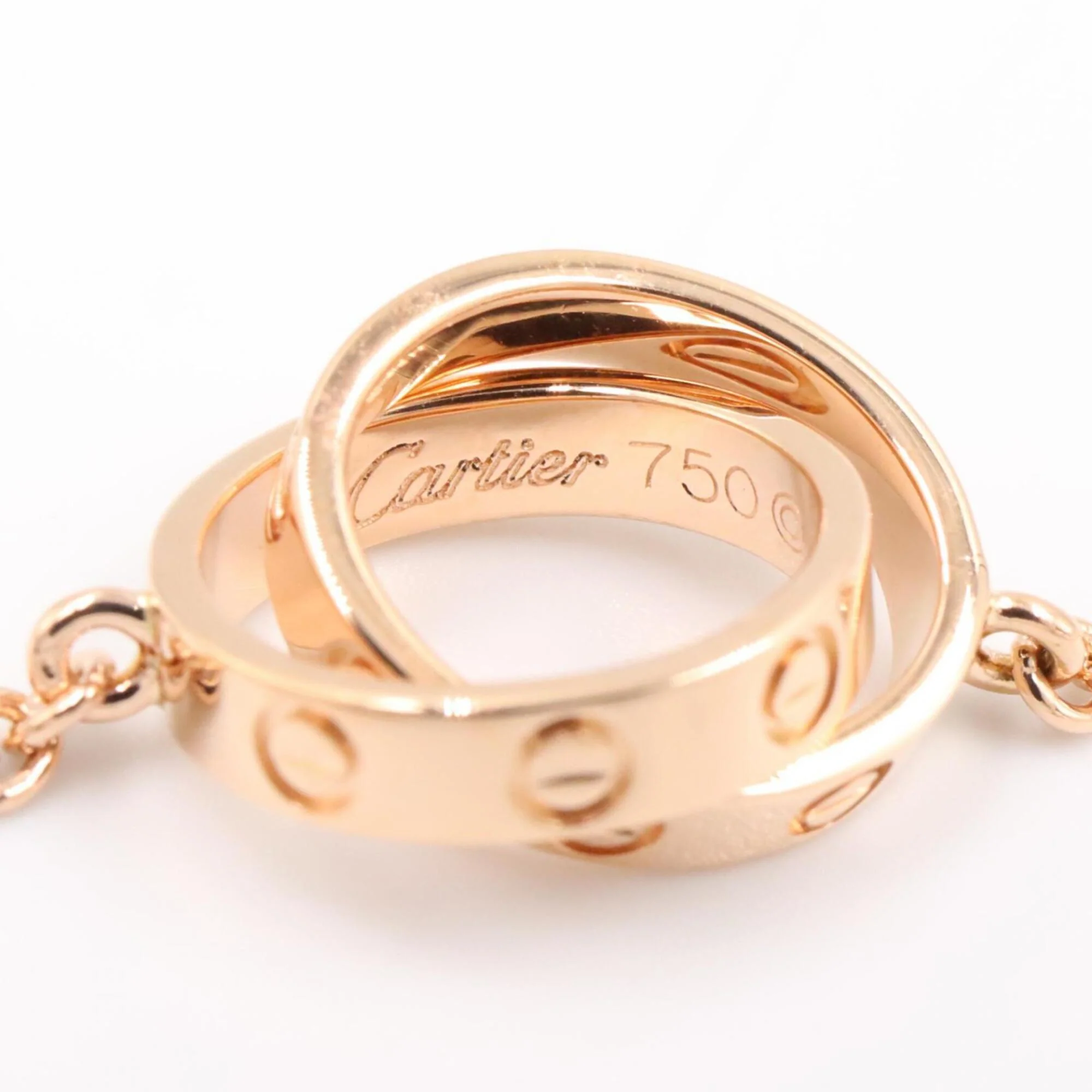 Baby Love Pendant Necklace 18K Rose Gold - Image 3