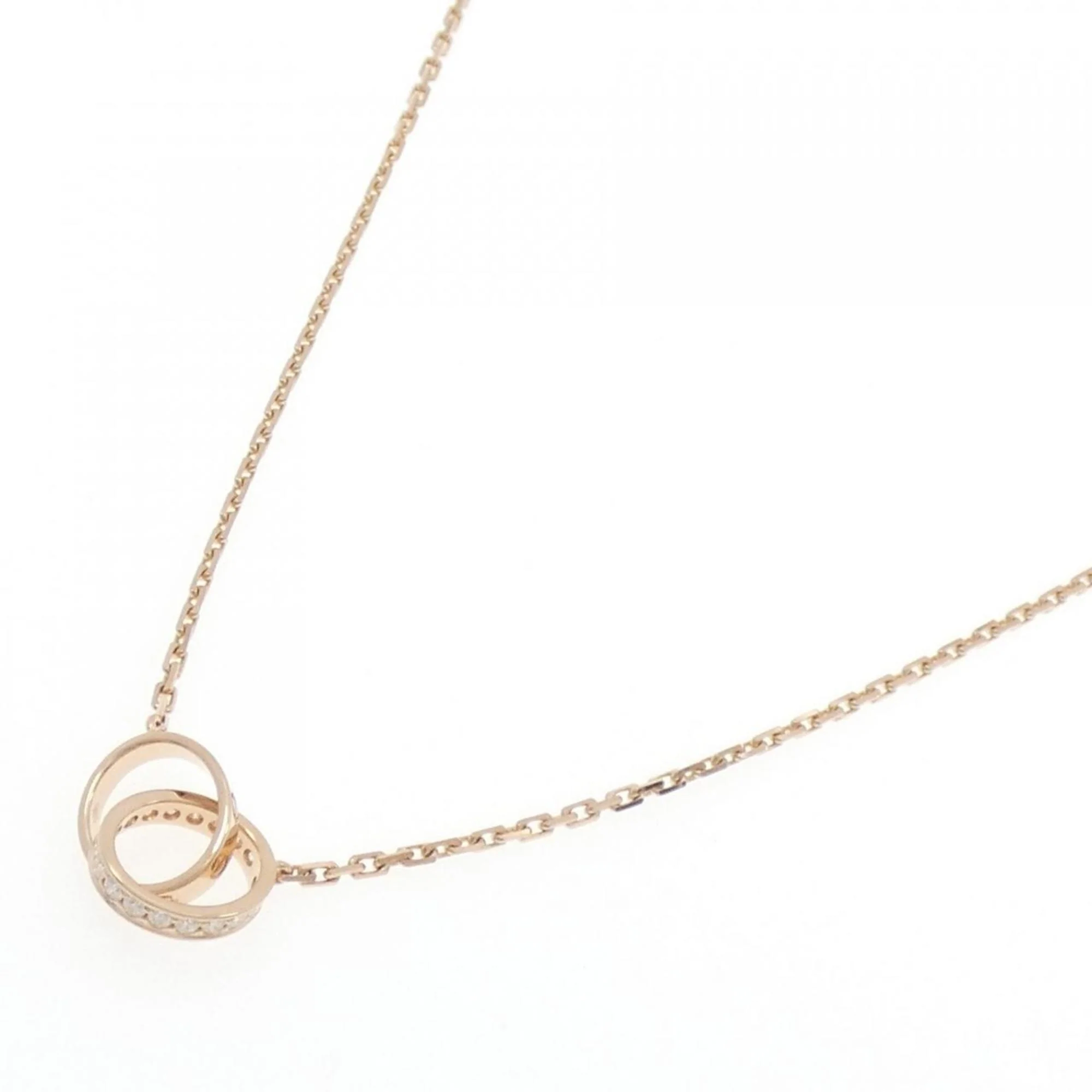 Baby Love Pendant Necklace 18K Rose Gold with Diamond - Image 2