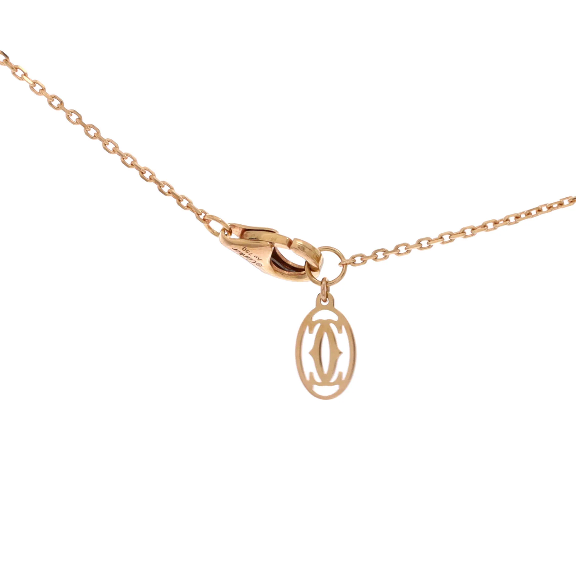 Cartier D'Amour Pendant Necklace 18K Rose Gold with Diamond XS - Image 3