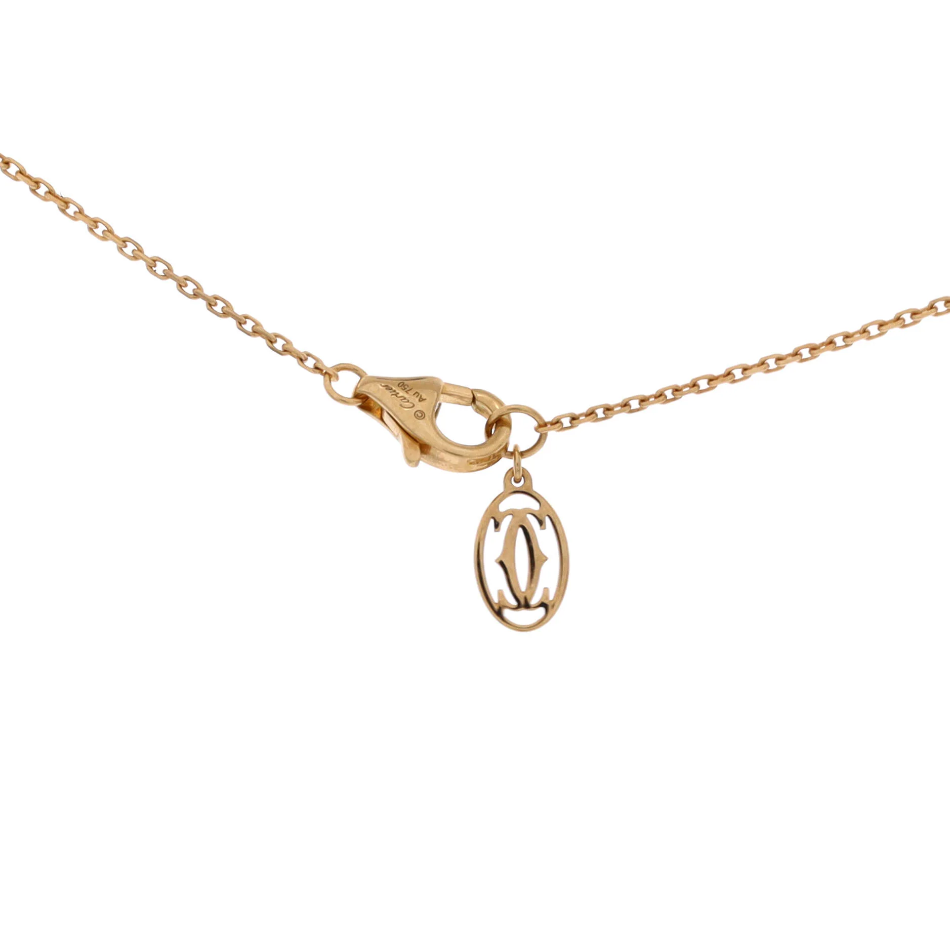 Cartier D'Amour Pendant Necklace 18K Yellow Gold and Diamond XS - Image 3