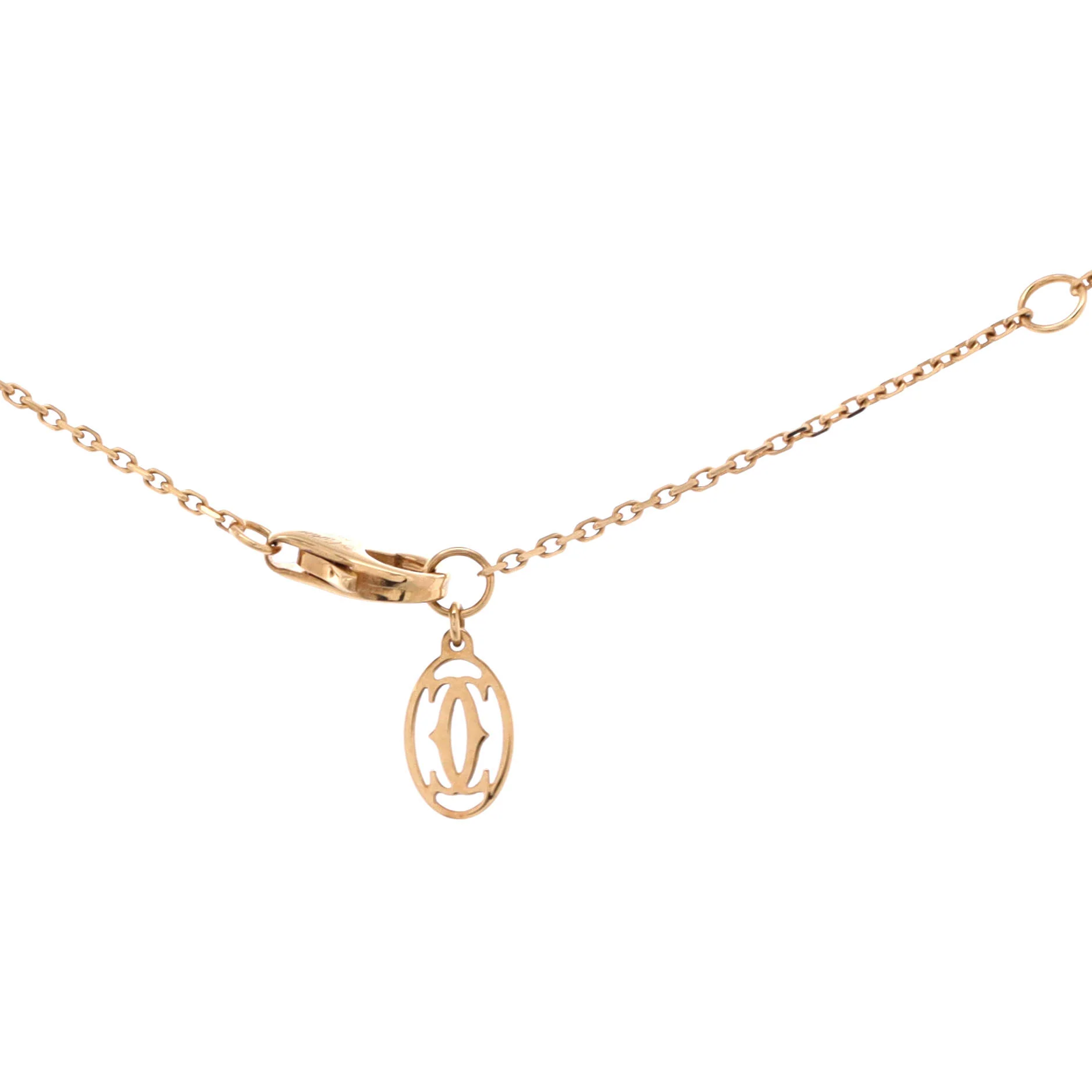 Cartier D'Amour Pendant Necklace 18K Yellow Gold and Diamond XS - Image 3