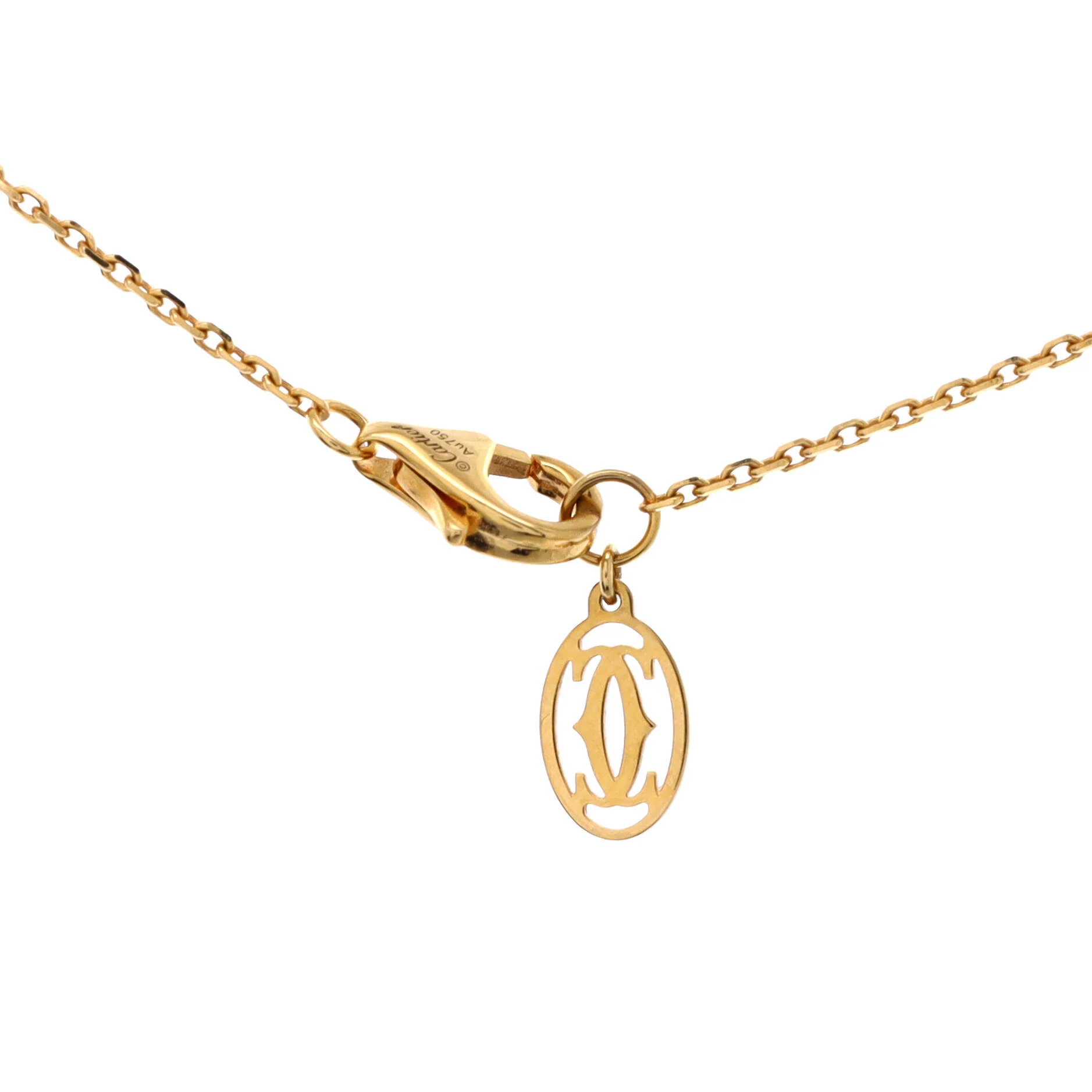 Cartier D'Amour Pendant Necklace 18K Yellow Gold and Diamond XS - Image 3