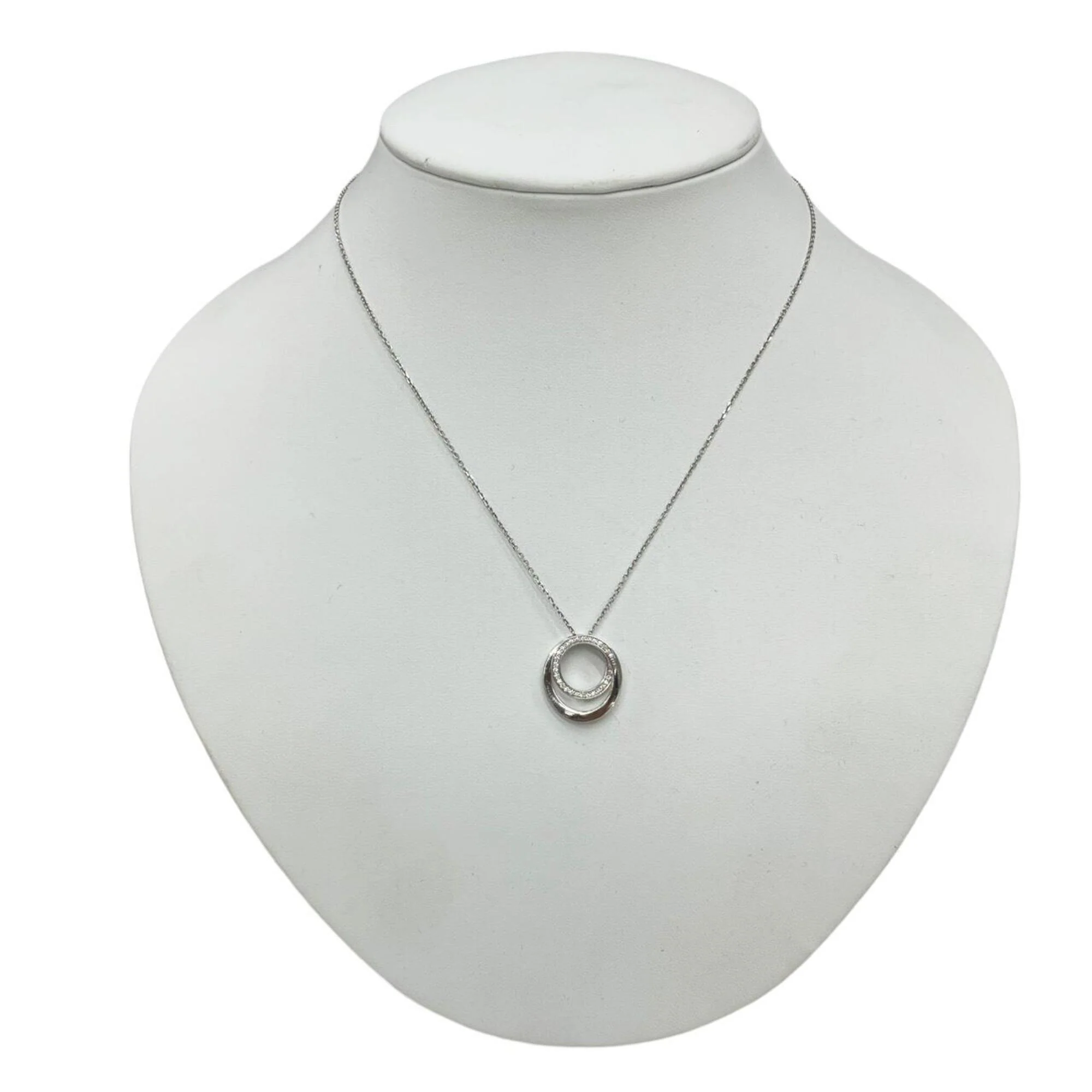 Etincelle De Pendant Necklace 18K White Gold with Diamond - Image 2