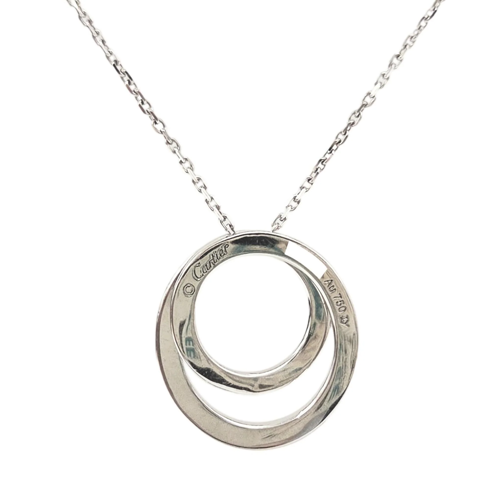 Etincelle De Pendant Necklace 18K White Gold with Diamond - Image 3