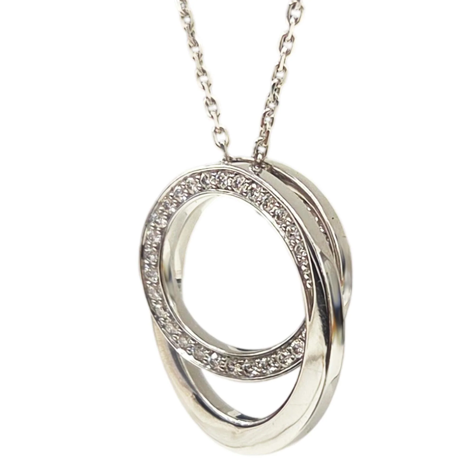 Etincelle De Pendant Necklace 18K White Gold with Diamond - Image 5