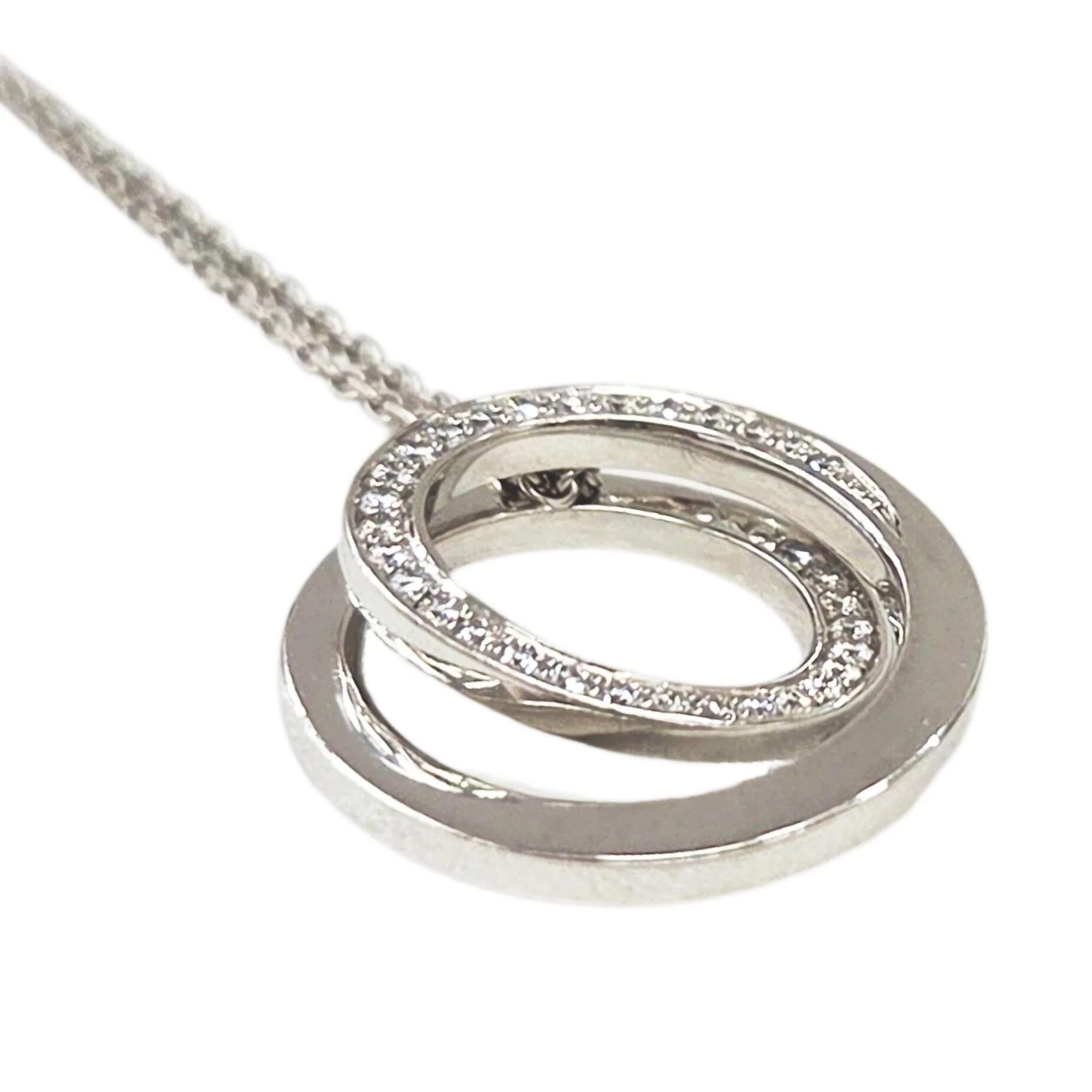 Etincelle De Pendant Necklace 18K White Gold with Diamond - Image 7