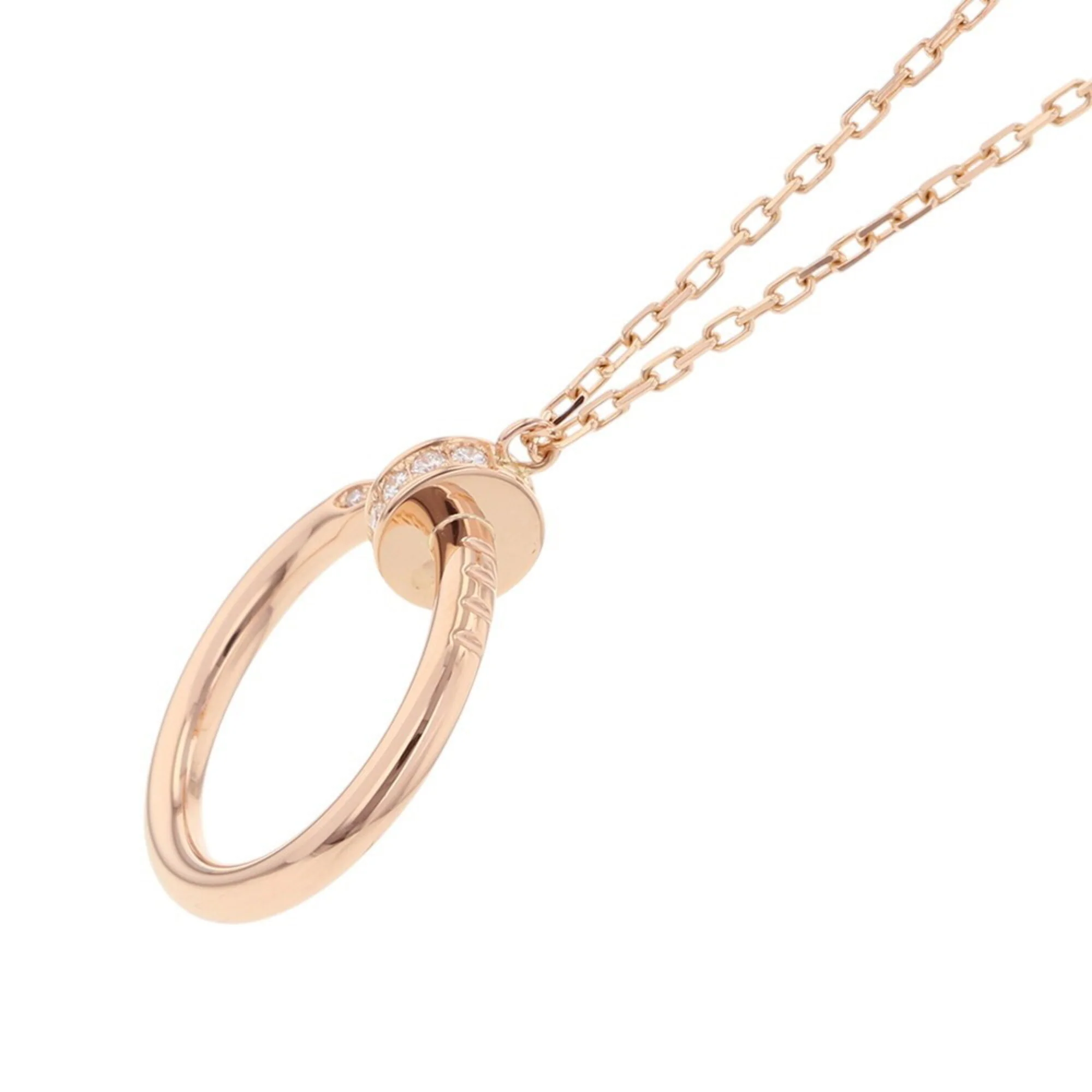 Juste un Clou Pendant Necklace 18K Rose Gold with 14 Diamonds - Image 2