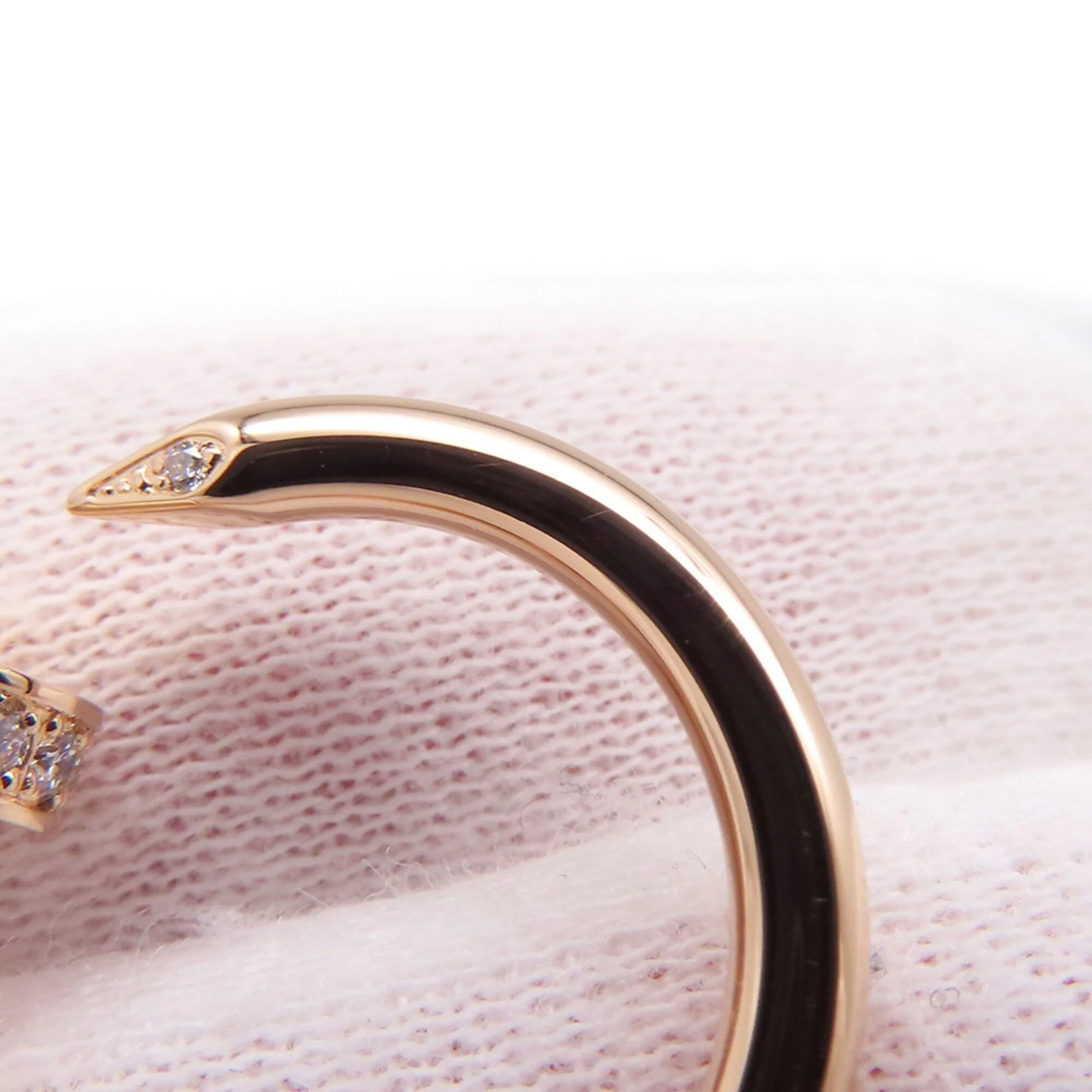 Juste un Clou Pendant Necklace 18K Rose Gold with 14 Diamonds - Image 7