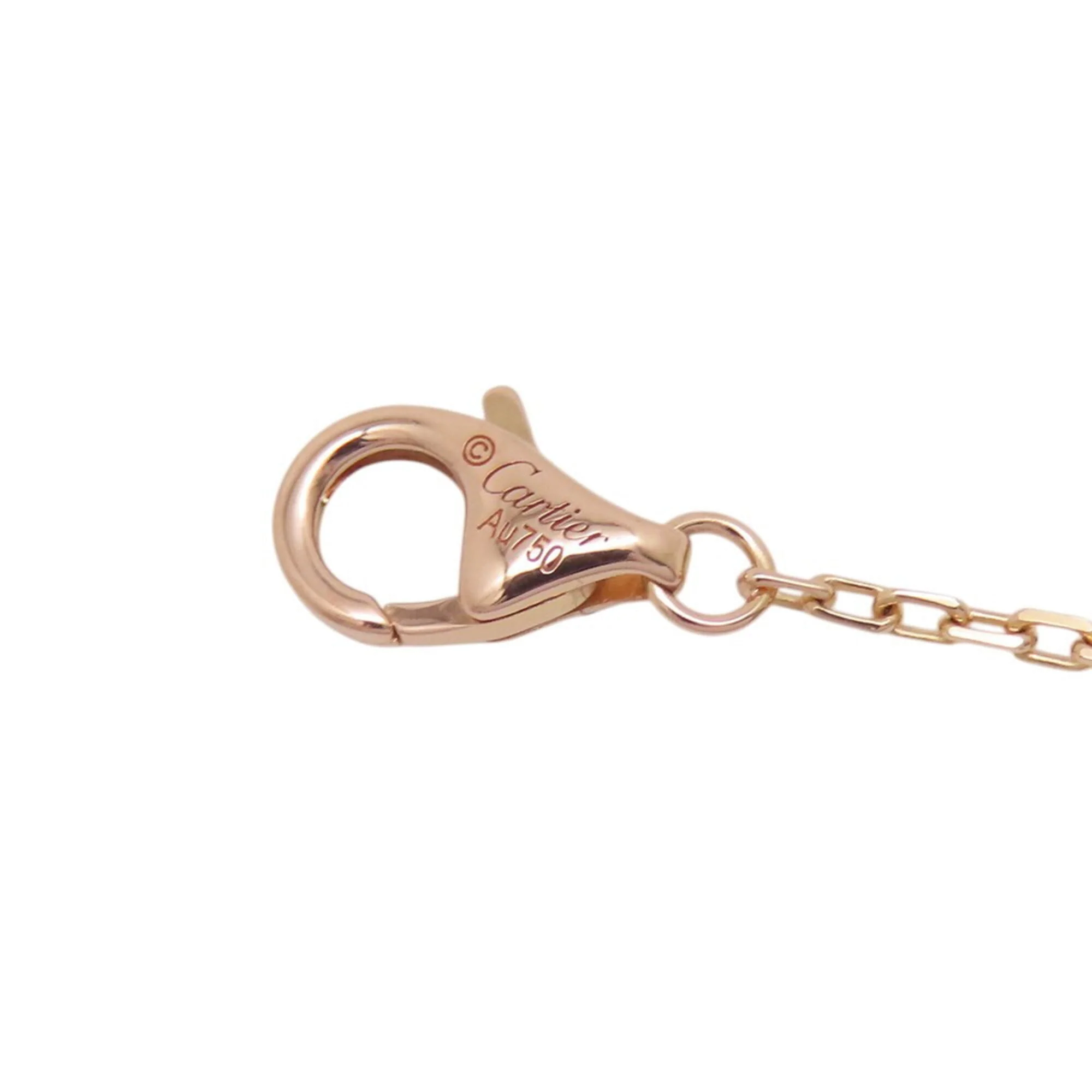 Juste un Clou Pendant Necklace 18K Rose Gold with 14 Diamonds - Image 8