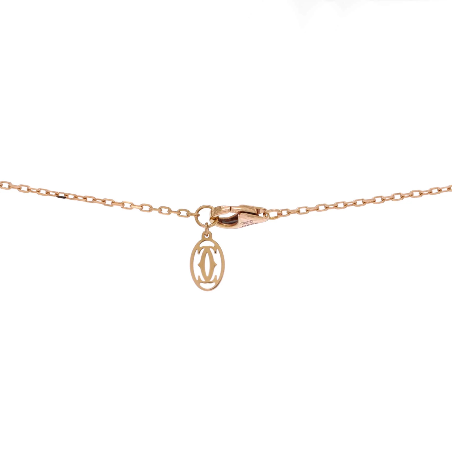 Juste un Clou Pendant Necklace 18K Rose Gold with Diamonds - Image 4