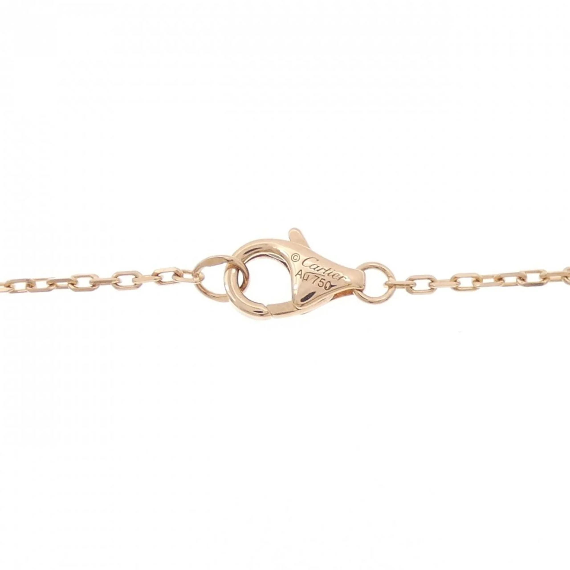 Juste un Clou Pendant Necklace 18K Rose Gold with Ruby - Image 5